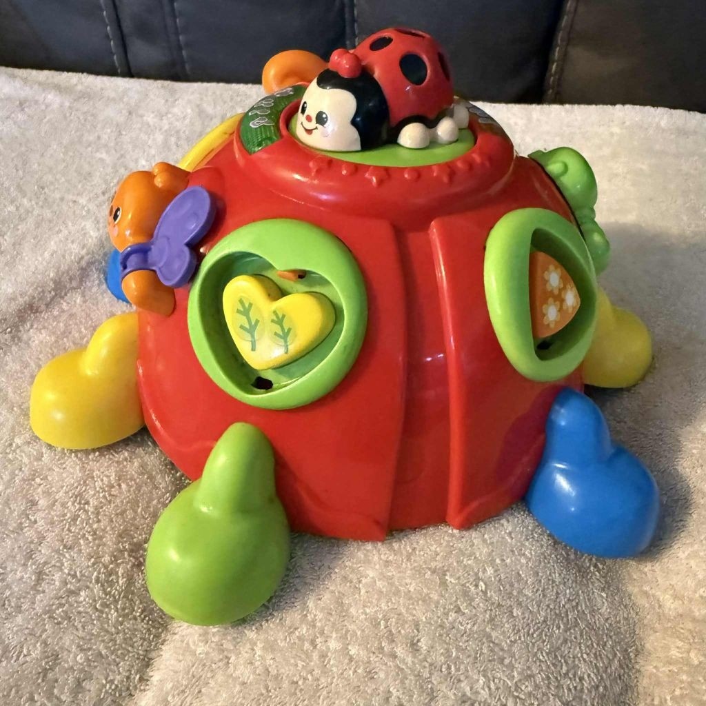 VTech Crazy Legs Learning Bugs Lady Bug Educational Toy Red