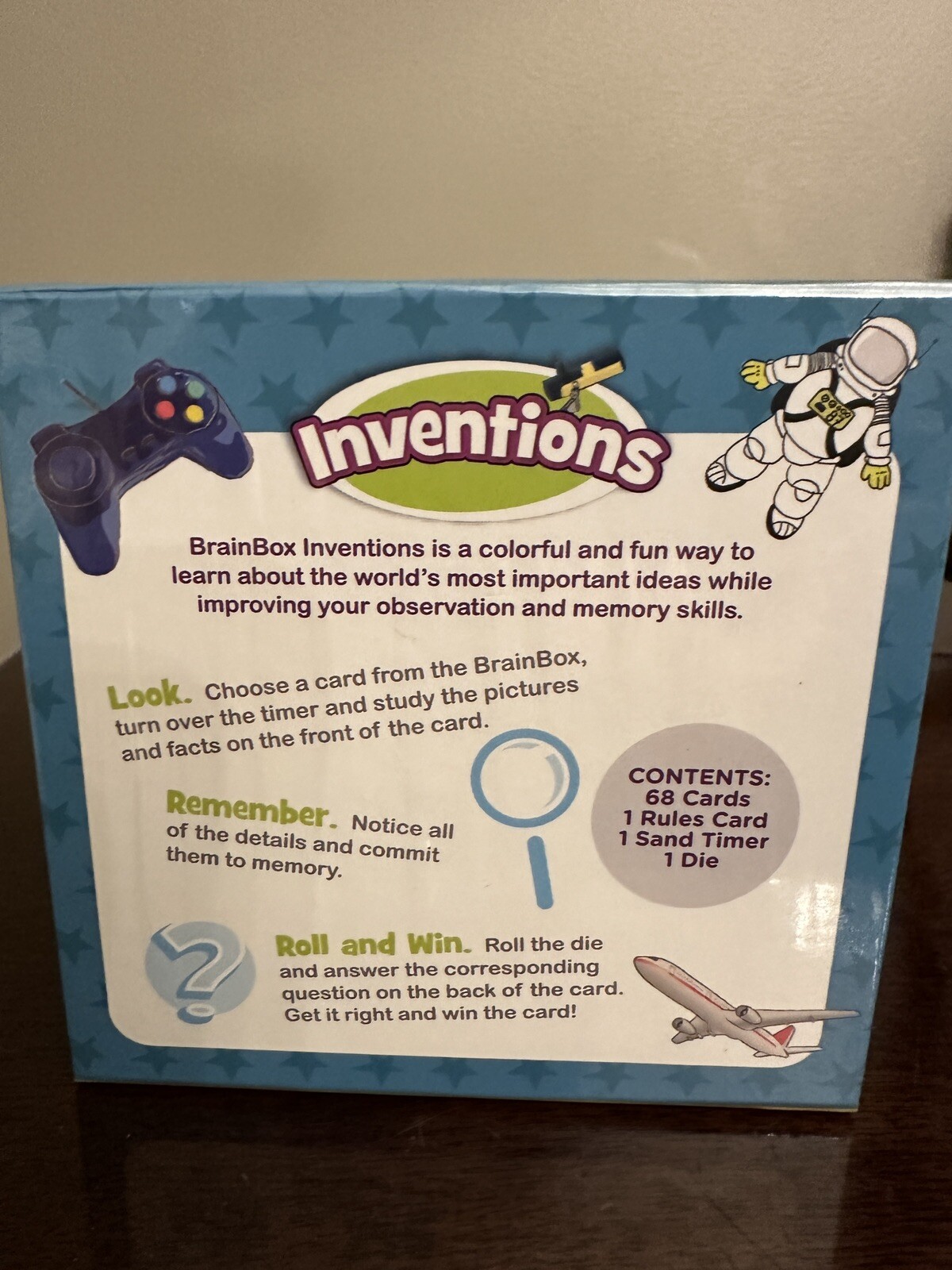 **New** MindWare Brain Box “Inventions” Educational Card Game