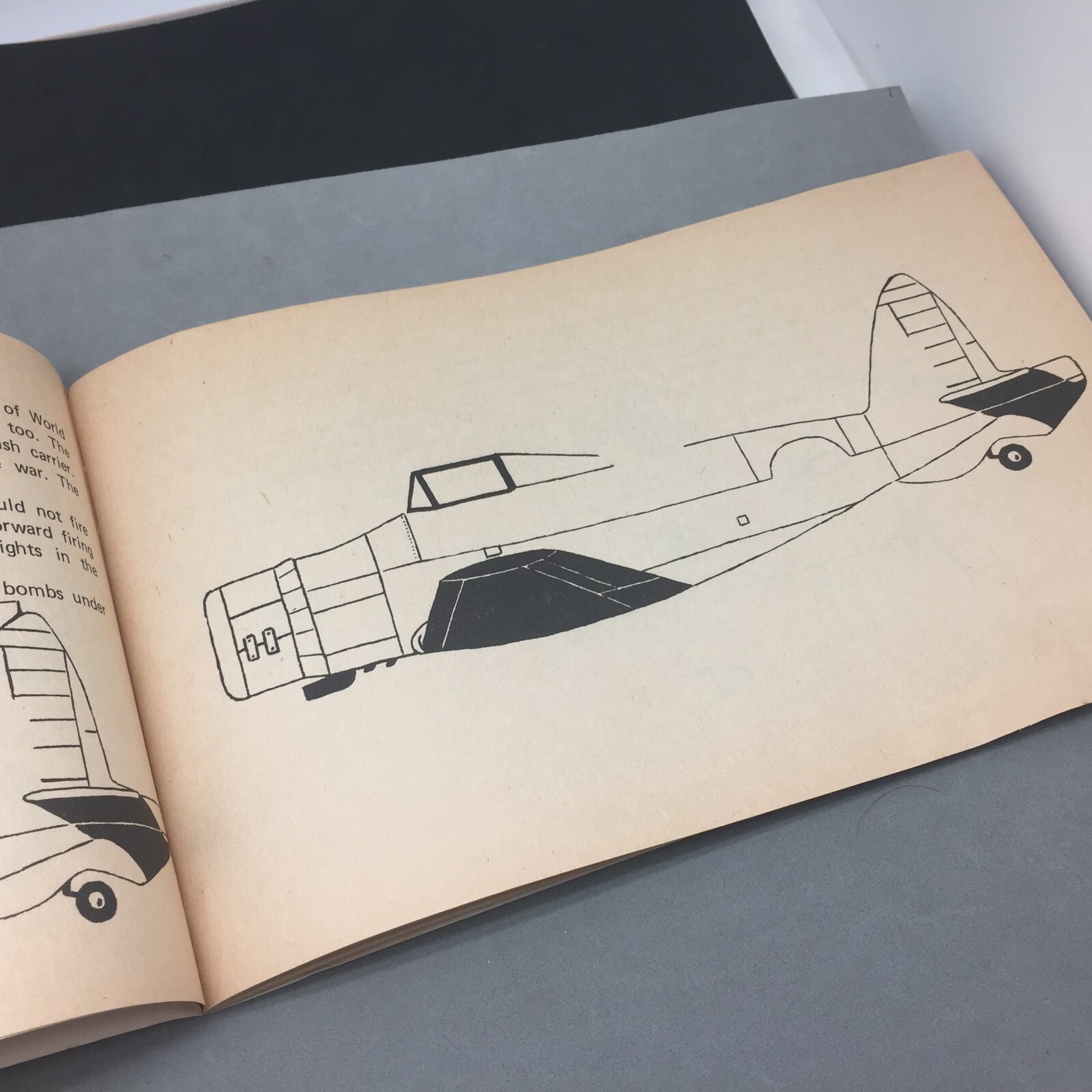WWII Fighter Planes Kids Book John Patterson 1980 School Book Fair Learn To Draw