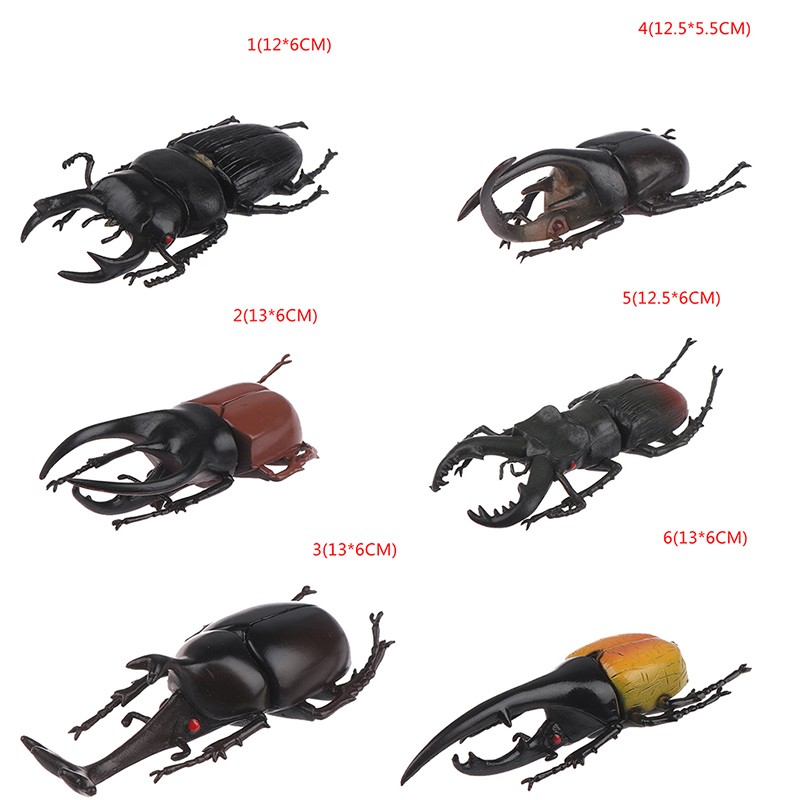 Simulation beetle Toys Special Lifelike Model insect Toy teaching aids joke QH