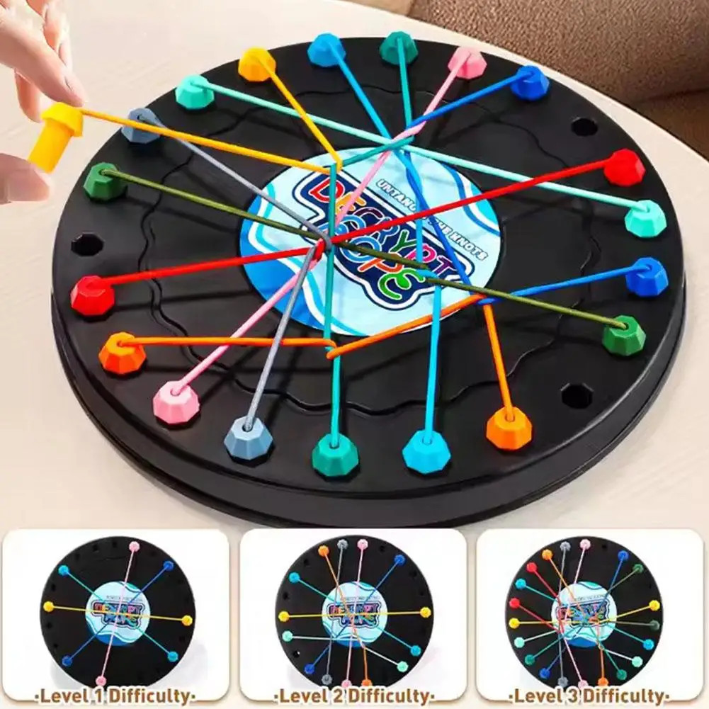 Rope Untying Puzzle Game Kids Educational Logic Thinking Training Toy
