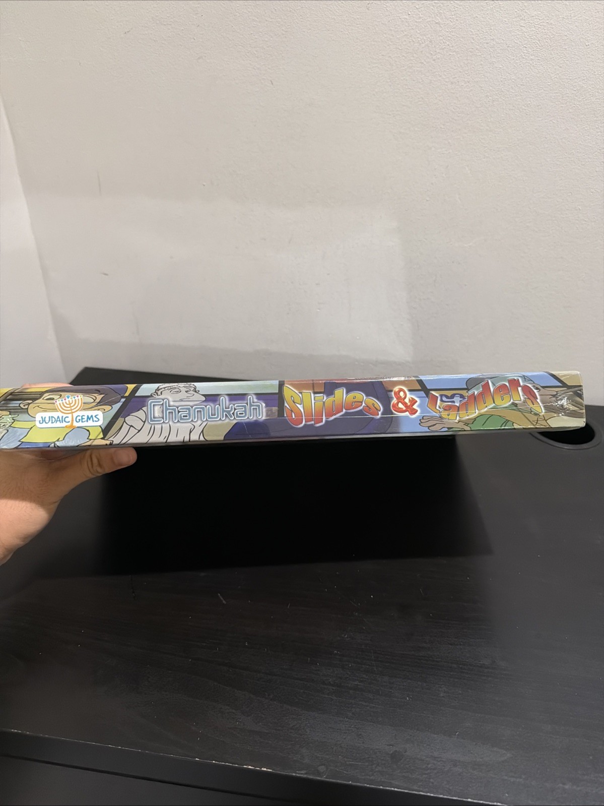 Judaic Gems Chanukah Slides & Ladders Board Game Players 2-4 Age 3+ Brand New