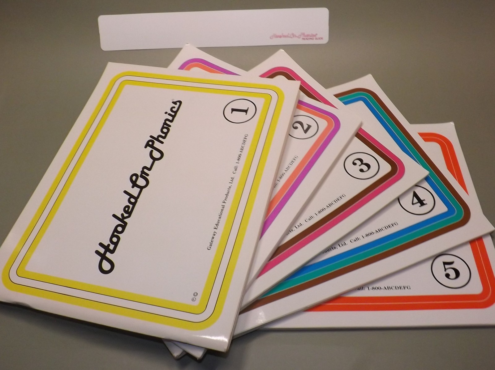 Vintage Hooked on Phonics Educational Kit, Cassette Tapes, Cards & Booklets