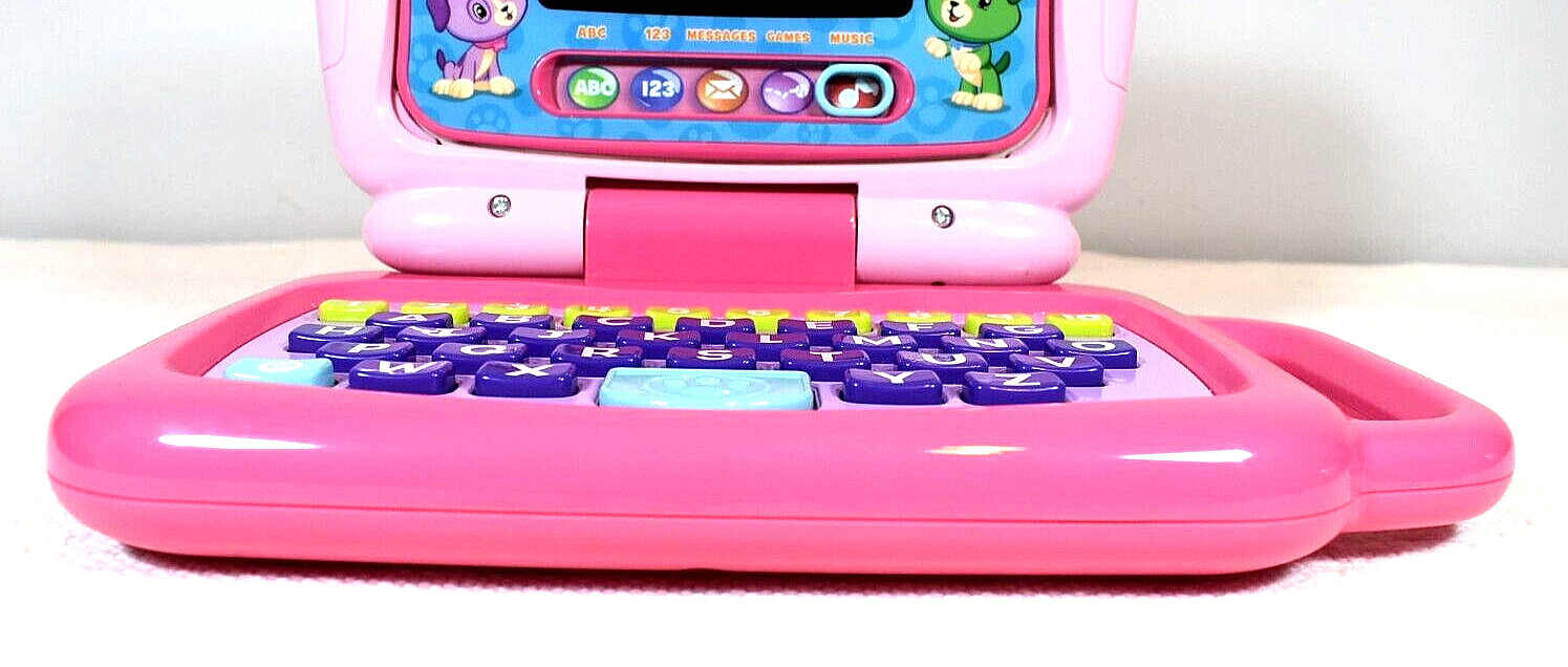 LEAP FROG: 2-in-1, Pink LeapTop Touch, Item #80-600900 – Tested and Works Great!
