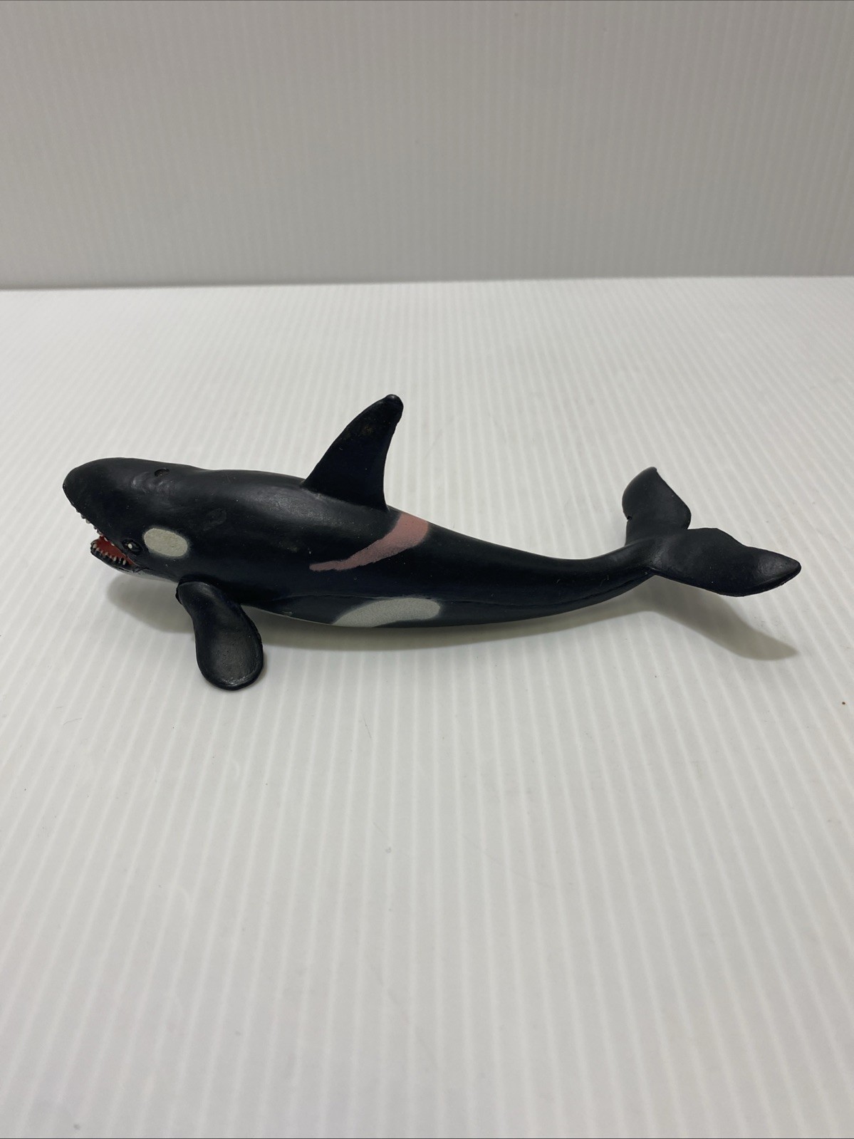 Orca, Killer Whale, Very Nice Rubber Replica 6″