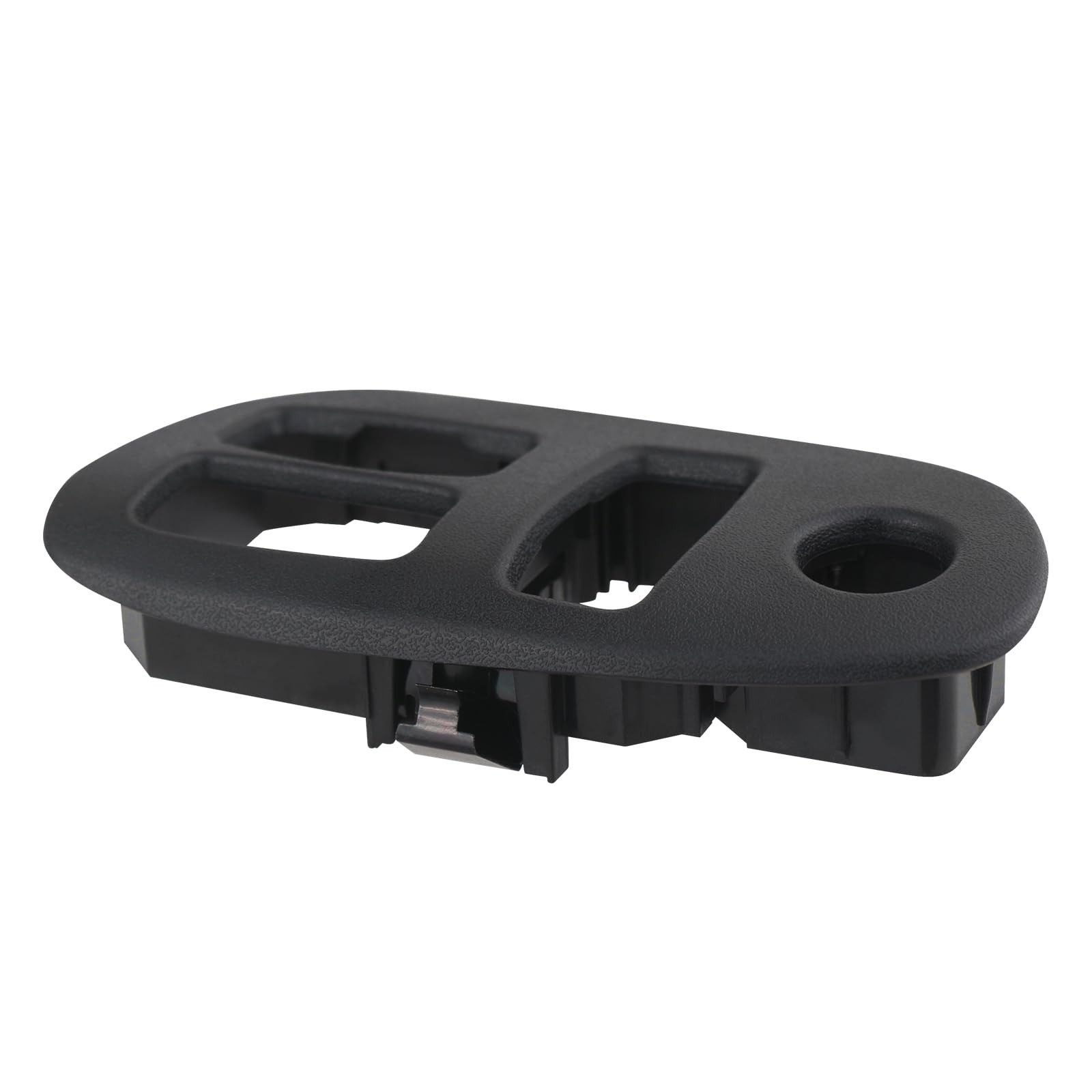 Window Control Switch Bezel Cover for Left Driver Side Door Side, Black