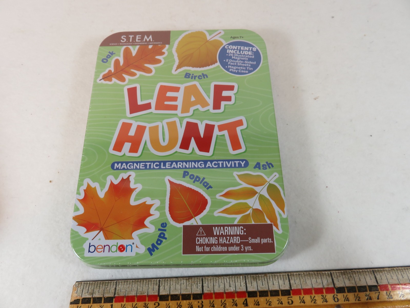 4 Bendon STEM Magnetic Dinosaur Night Creatures Constellation Leaf NEW Sealed