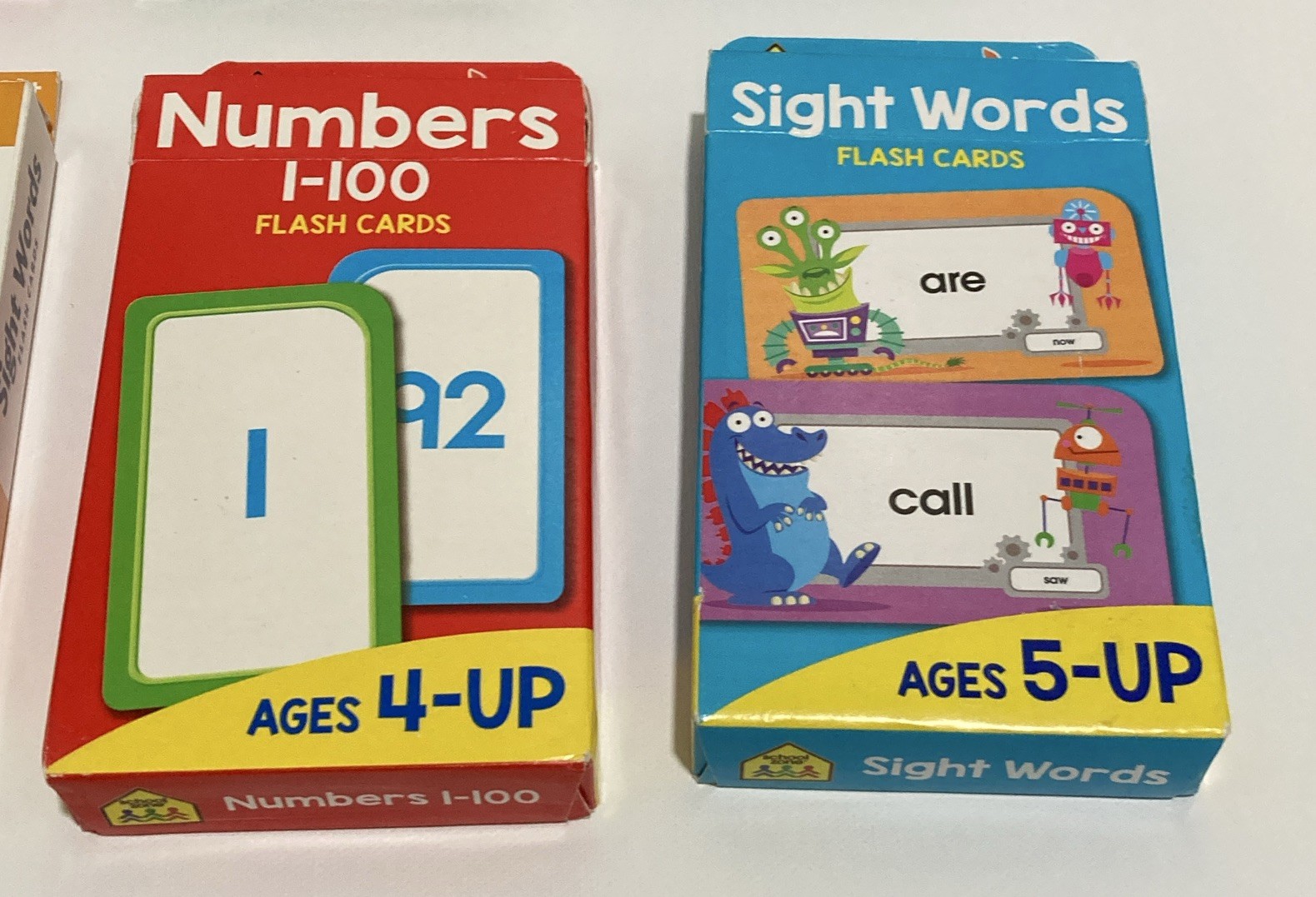Scholastic Flash Cards Lot Math Alphabet Numbers Sight Words Star Wars Kids