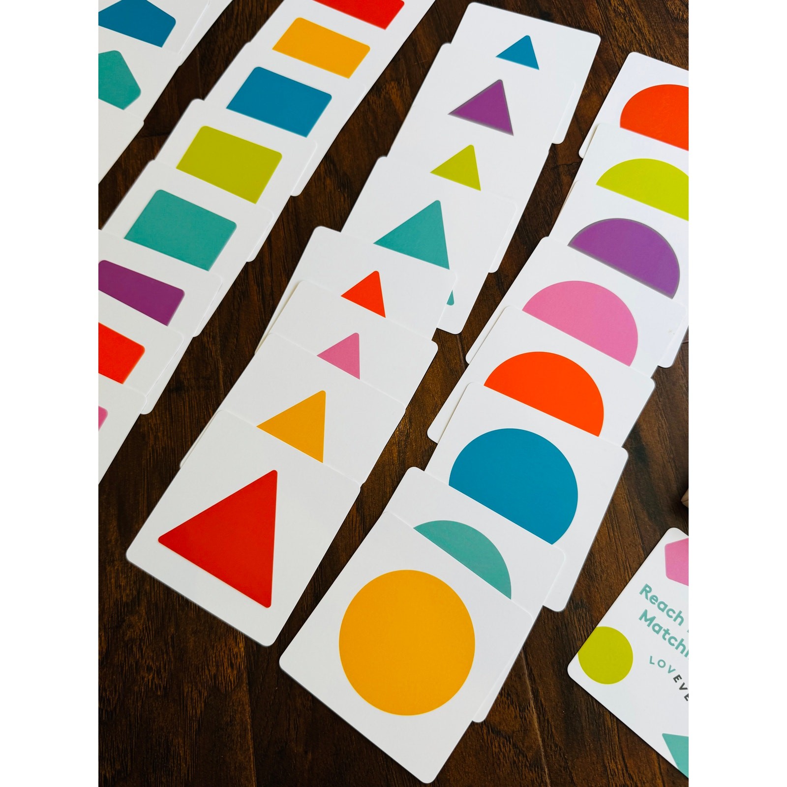 Lovevery Reach For The Stars Matching Cards, from The Free Spirit Play Kit