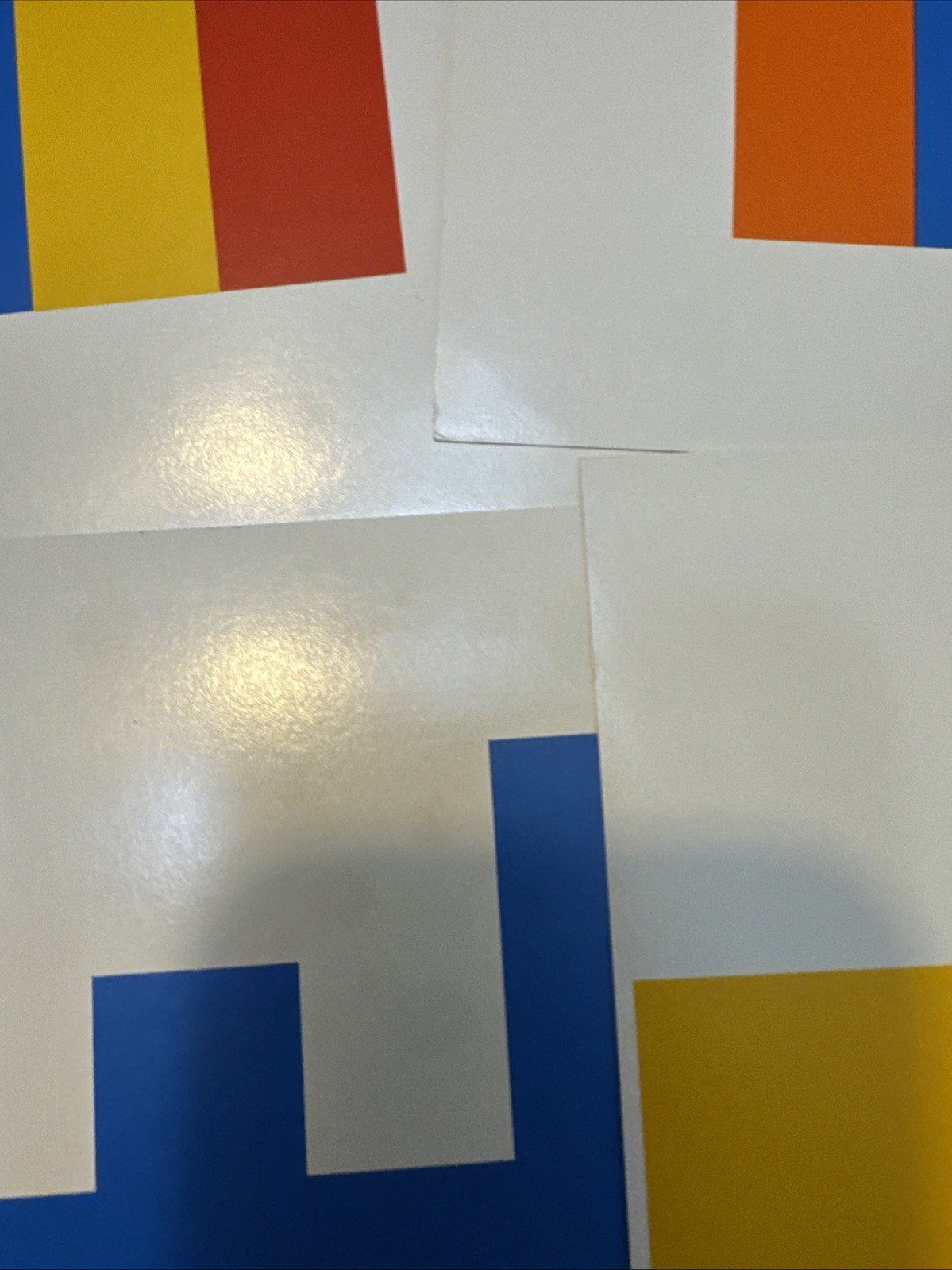 DLM Design Cards for Colored Inch Cubes p.111 cards 1-32 Developmental Learning