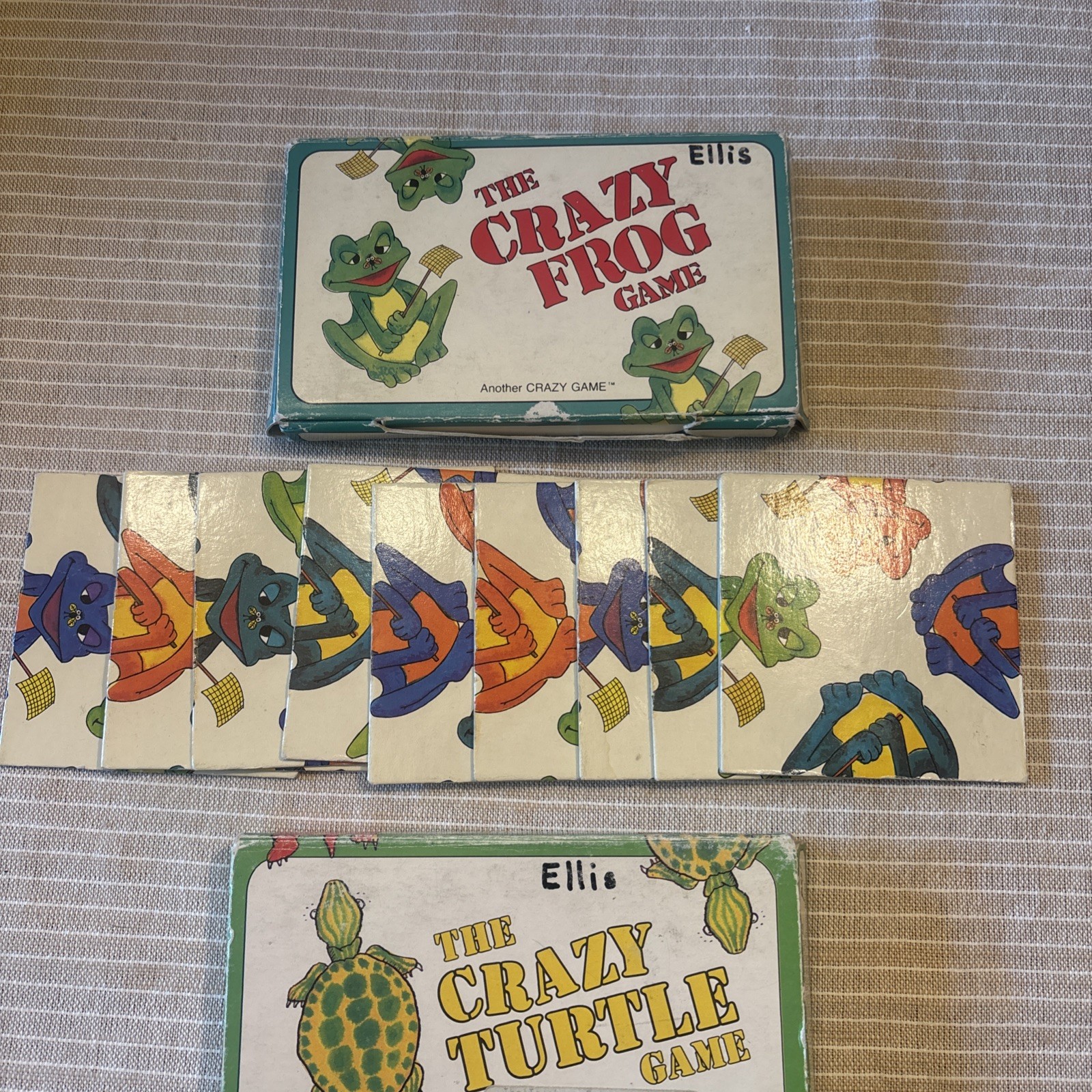 1980s Vintage Games: The Crazy Turtle The Crazy Frog and The Crazy Pig Game