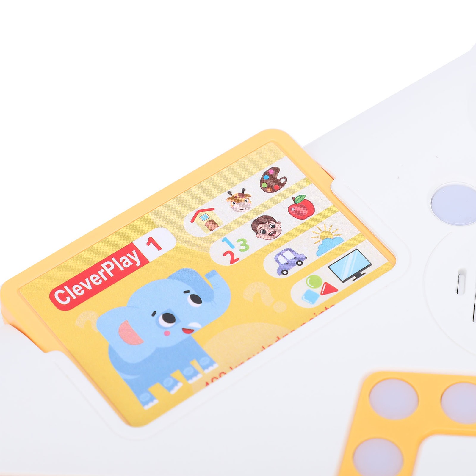 1-Interactive Quiz Card Reader Educational Flashcard Machine For Kids 3-6