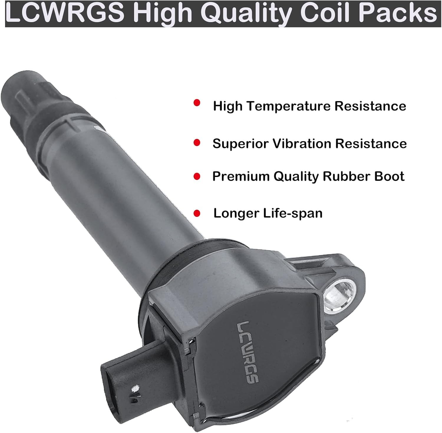 Set of 4 Ignition Coil Pack and Spark Plugs Fits for Jeep Patriot Compass Dod…
