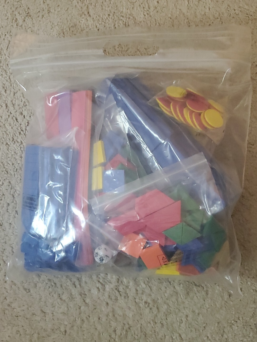 EAI Student Manipulative Kit Math Alphabet ABC Arc ETA Lakeshore Gr 3-5 Teacher
