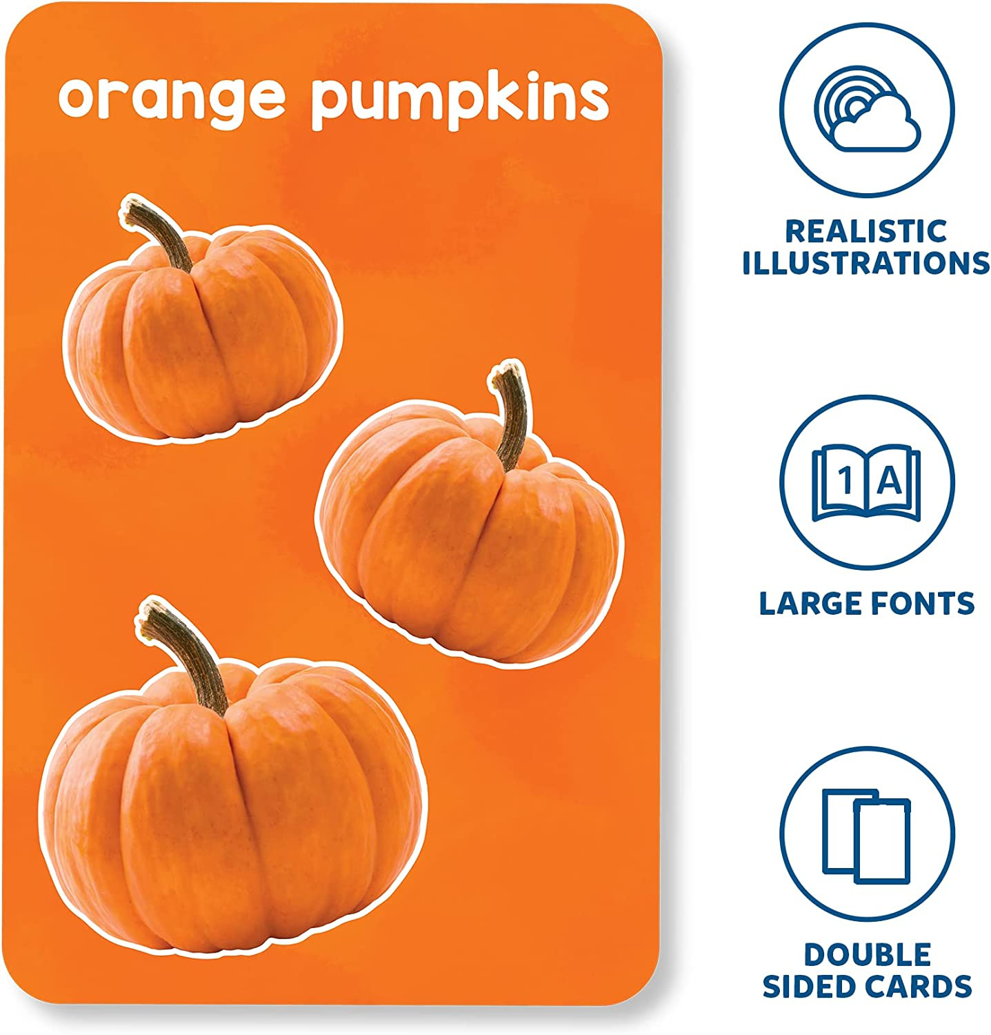 Thick Flash Cards for Toddlers : Letters, Numbers, Shapes & Colors