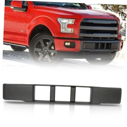 Front Bumper Lower Grill Grille Trim Panel Compatible 2015-2017 F150 (1 PCS)