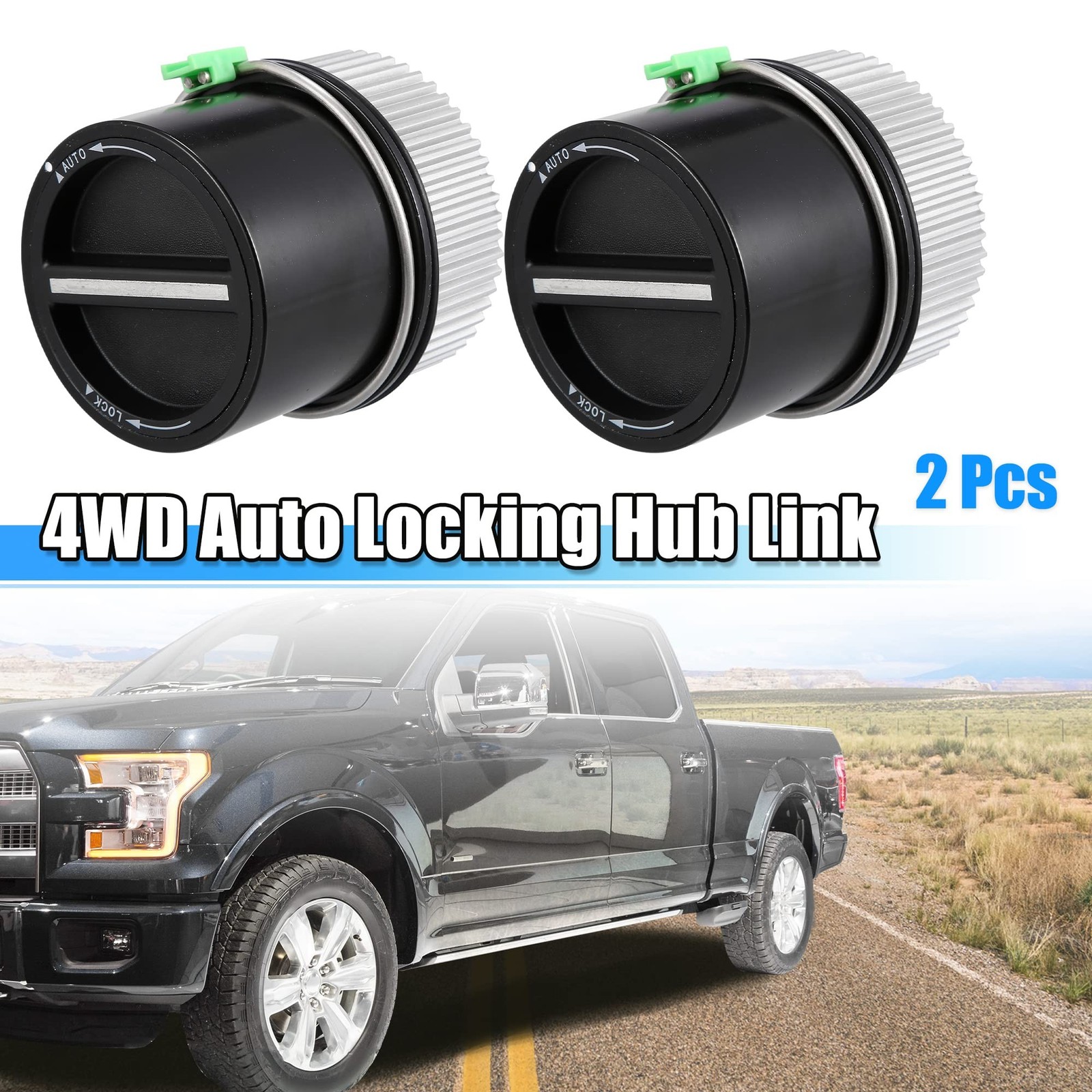 X AUTOHAUX 2 Pcs 4×4 Auto Locking Hub 4WD Locking Hub Actuator for Ford F-250…