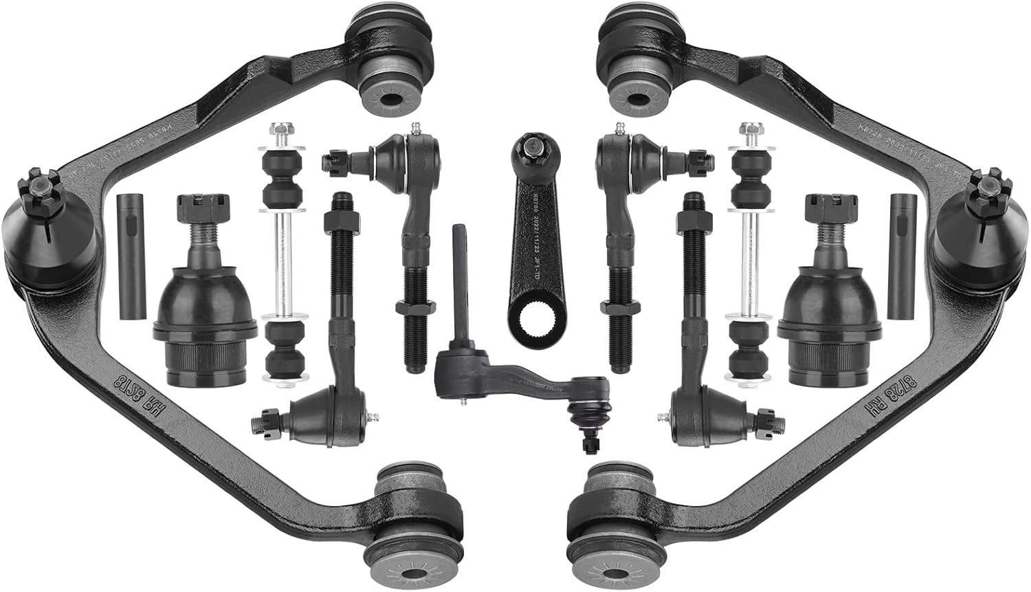4WD Front Upper Control Arms Suspension Kit Fit for Ford Expedition 1997-2002 /