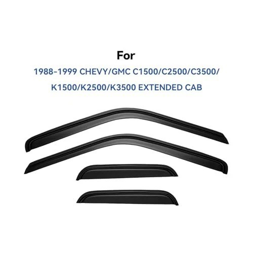 Window Visors Rain Guards for 1988-1999 Chevy/GMC C1500/ C2500/C3500/ K1500/