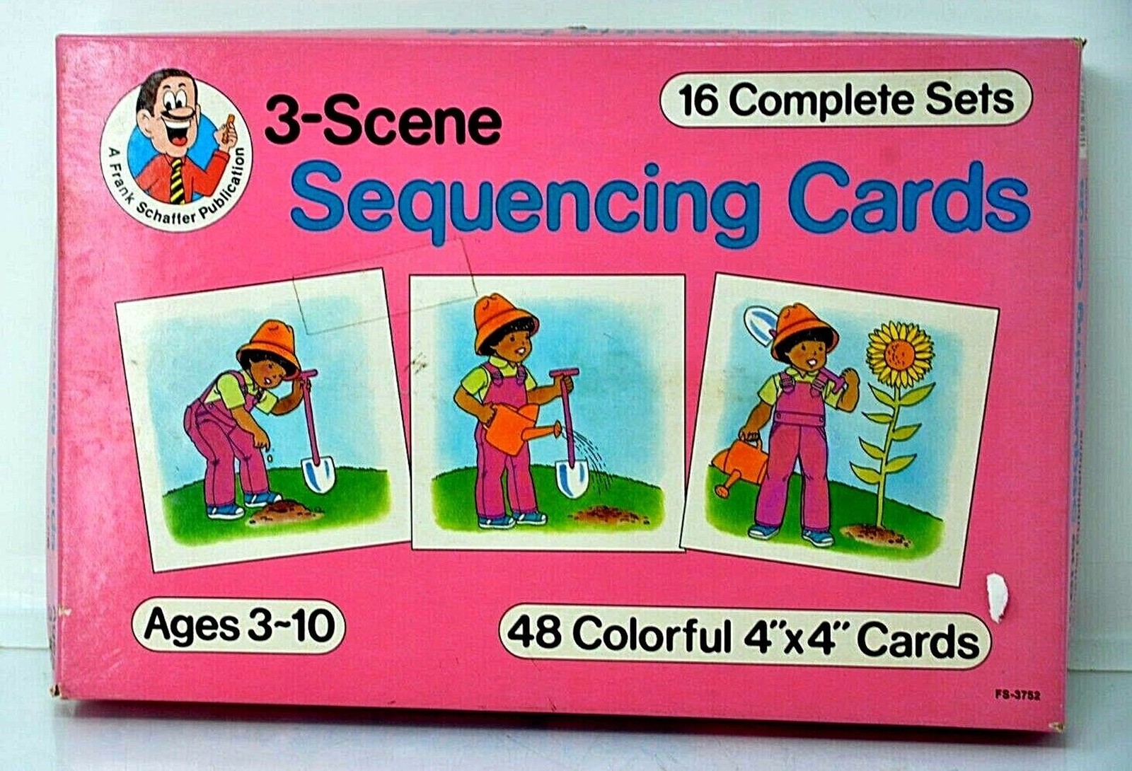 Vintage 1988 Frank Schaffer 3-Scene Sequencing Cards 15 Complete Sets 45 Cards