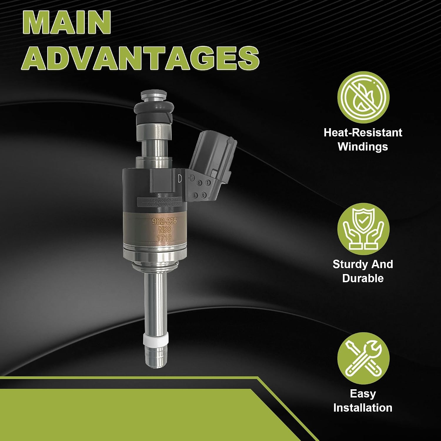 CRV Civic Accord Fuel Injectors 1.5L I4 Honda