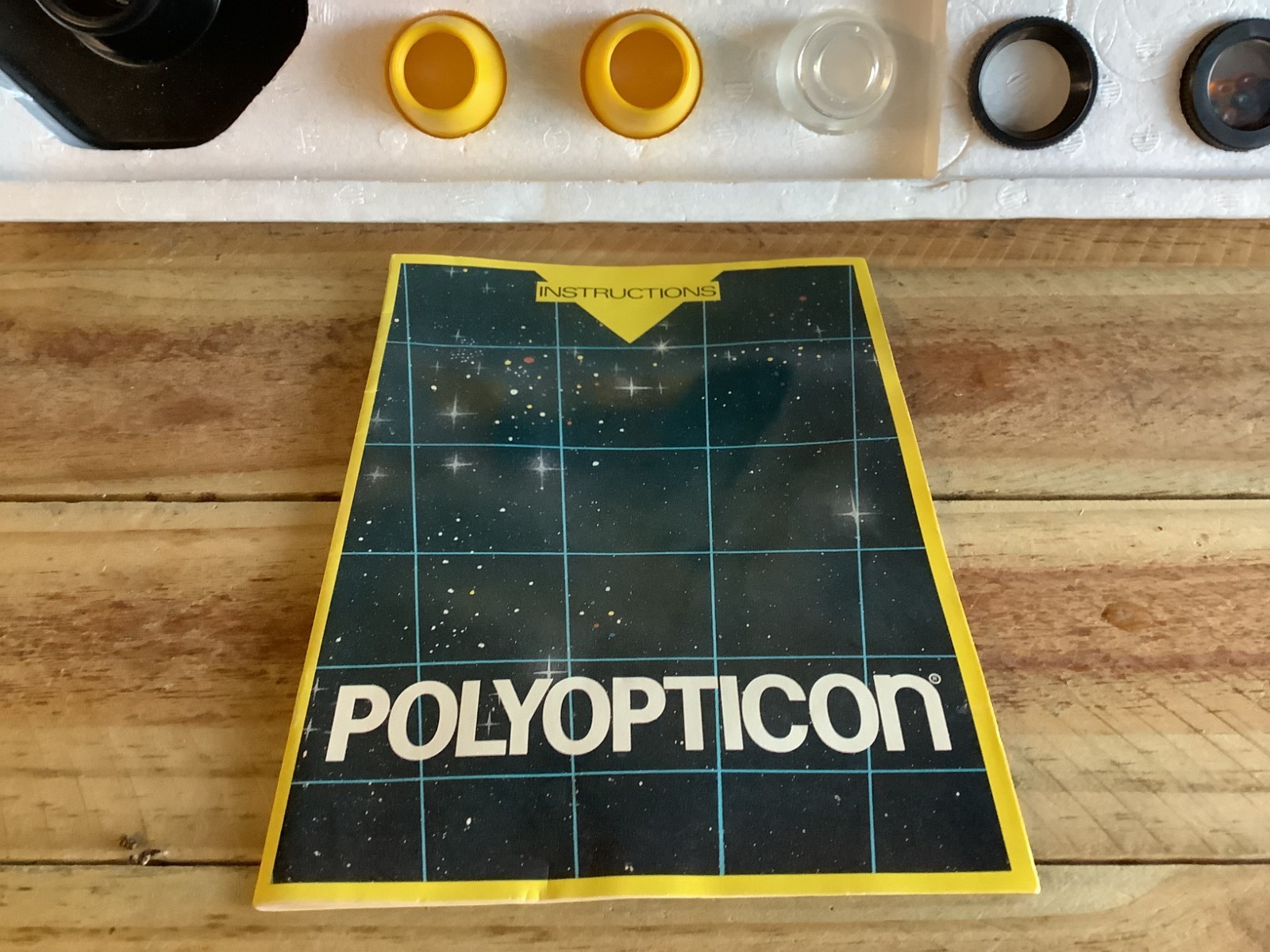 POLYOPTICON – ORIGINAL COMPLETE KIT – 10 OPTICAL TOYS – VINTAGE SET INSTRUCTIONS