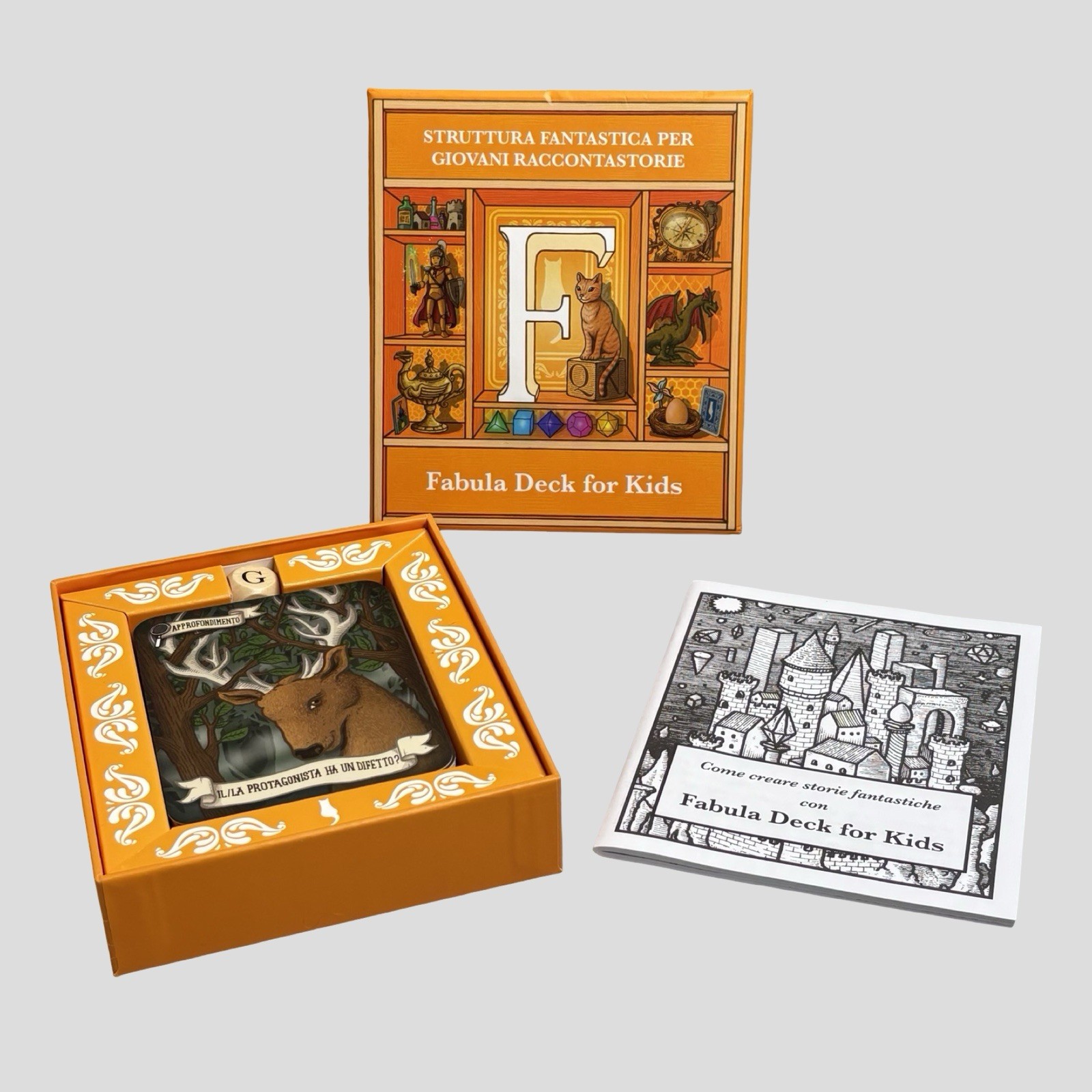 Fabula Deck for Kids Educational Creative Storytelling ITALIAN VERSION Complete