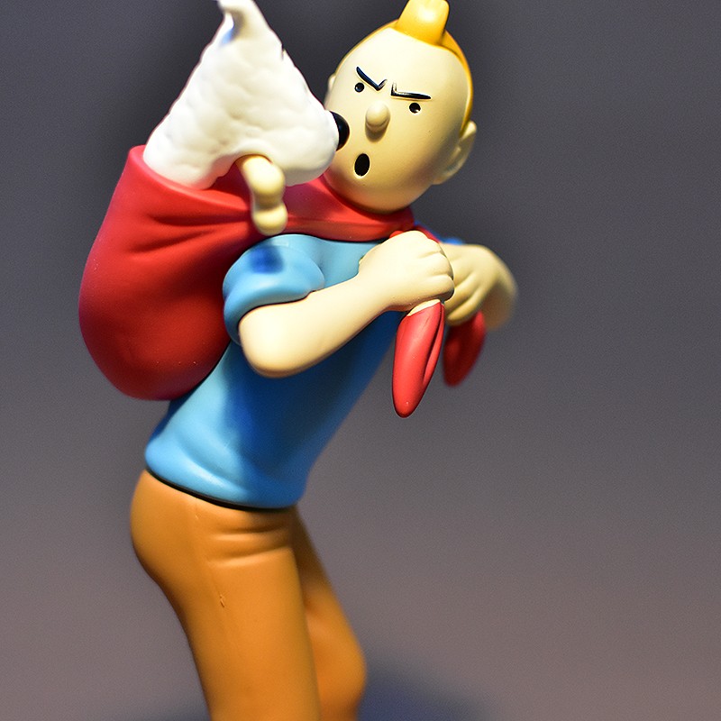 The Adventures of tin: Snowy Assembled Scene Figure Model Ornament – Gift