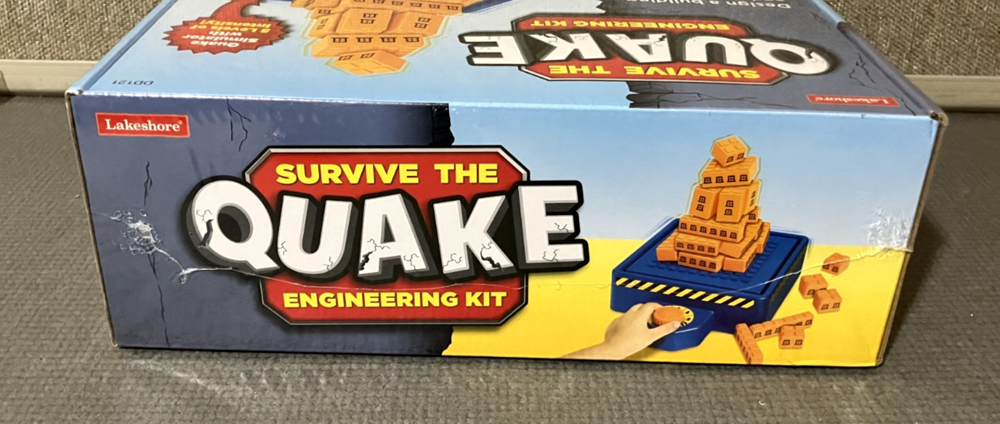 NEW Sealed Lakeshore Learning Toys Survive the Quake Engineering Kit