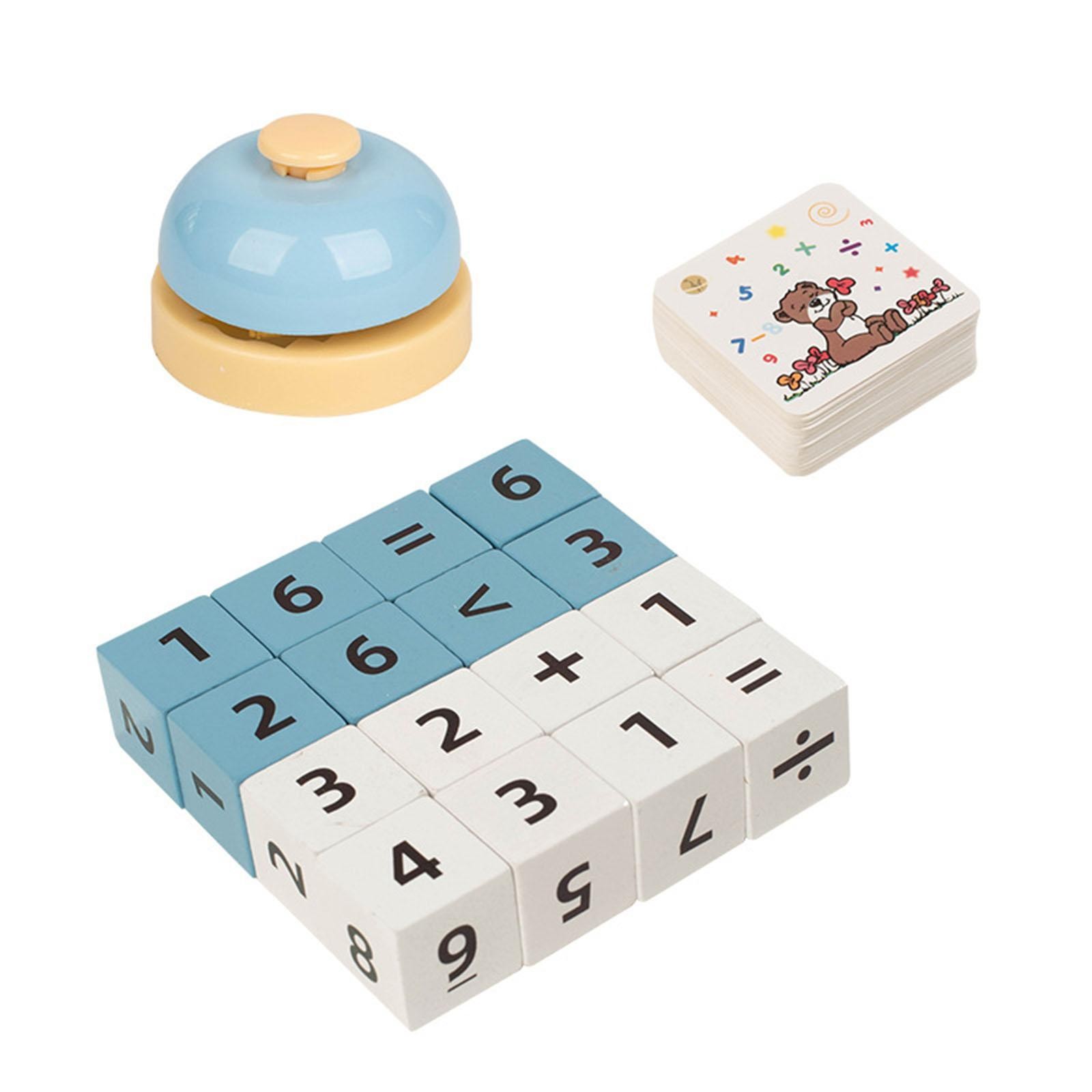 Math Learning Toy Reusable Preschool Educational Toy for Kids Birthday