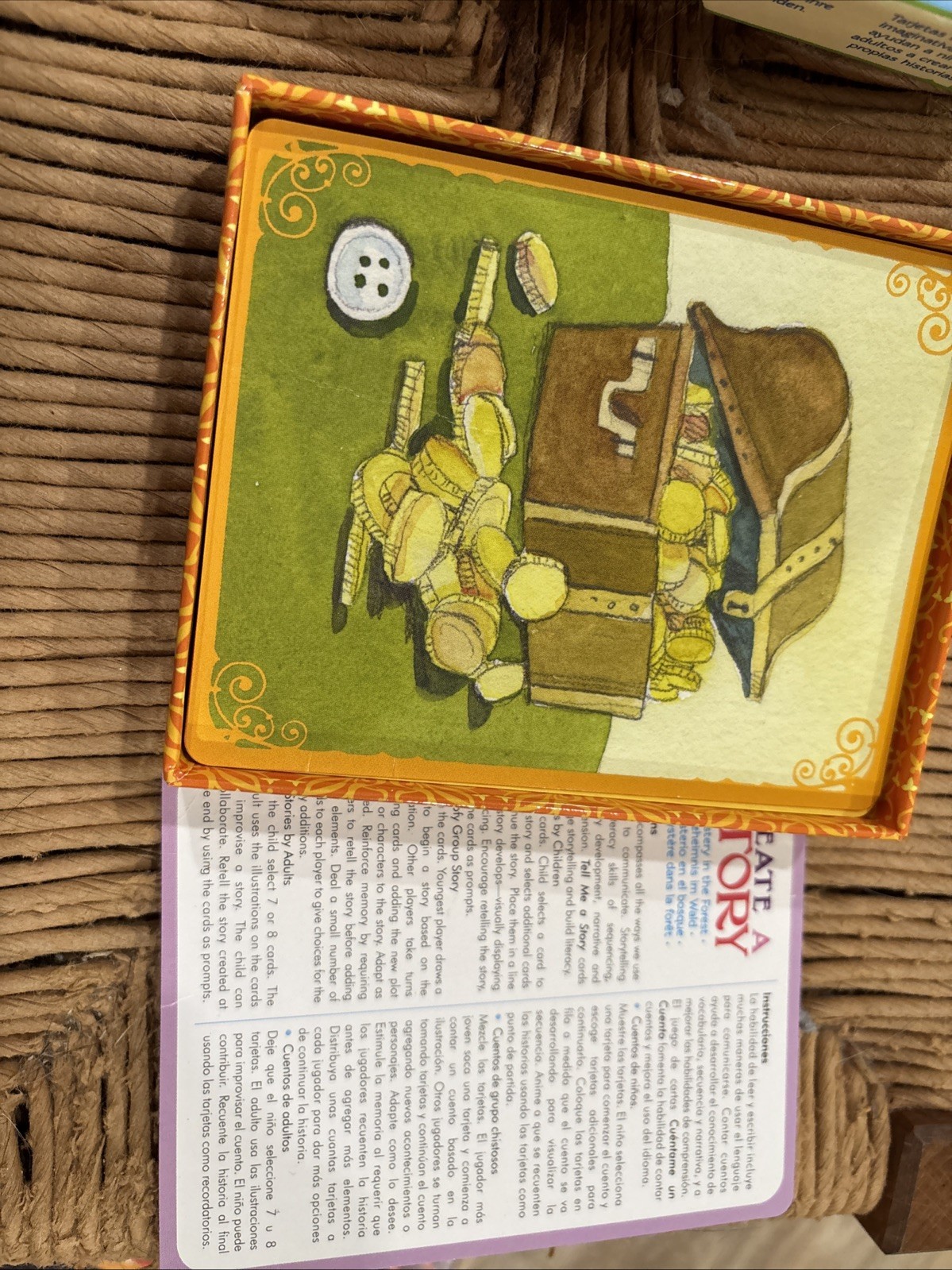 Eeboo Create A Story Cards-Mystery in the Forest