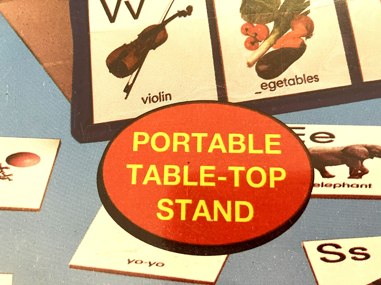 NEW Children’s Table Top Pocket Chart BEGINNING SOUNDS for Kids Grades K – 3