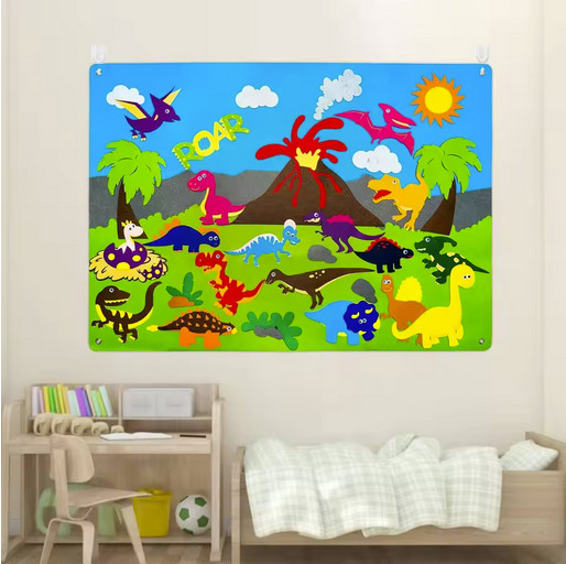 Montessori Felt Board Story Set Toys Preschool Learning Activities Board toys