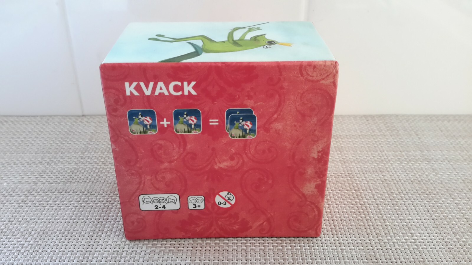 IKEA KVACK Memory Matching Card Game Frog Princess Wolf Fairy Tales Pre-owned
