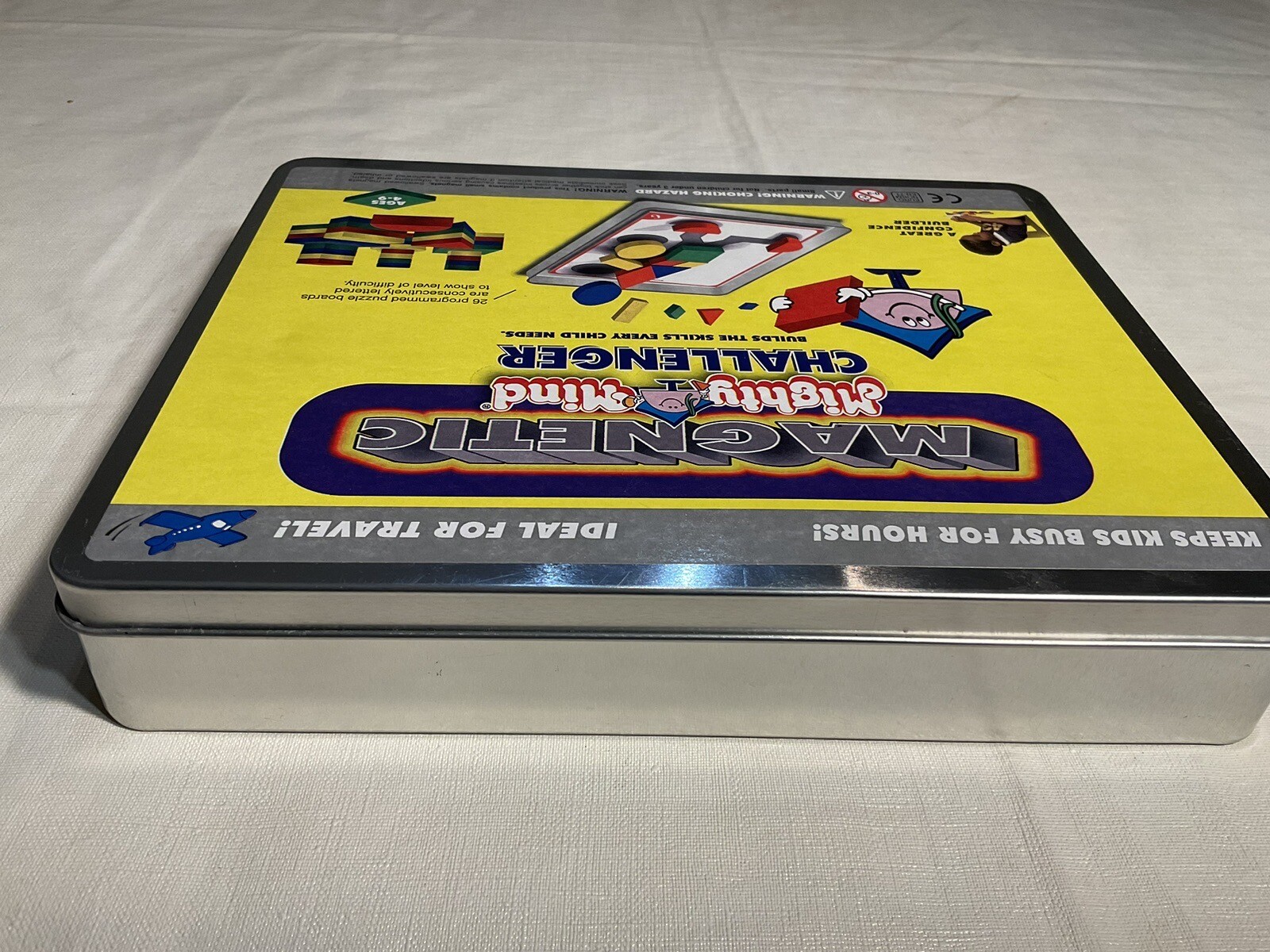 LEISURE LEARNING MAGNETIC MIGHTY MIND TILES & PATTERN CARDS CHALLENGER SET