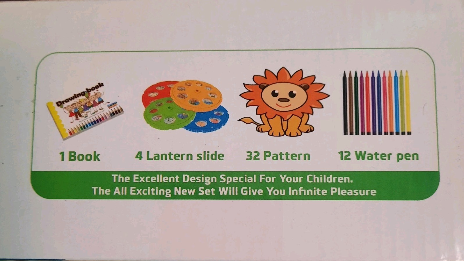 Projector Draw Children’s Learning and Painting Fun