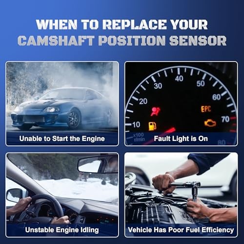 Set of 2 Camshaft Position Sensor Compatible with BMW 128i 135i 325i 328i 330i