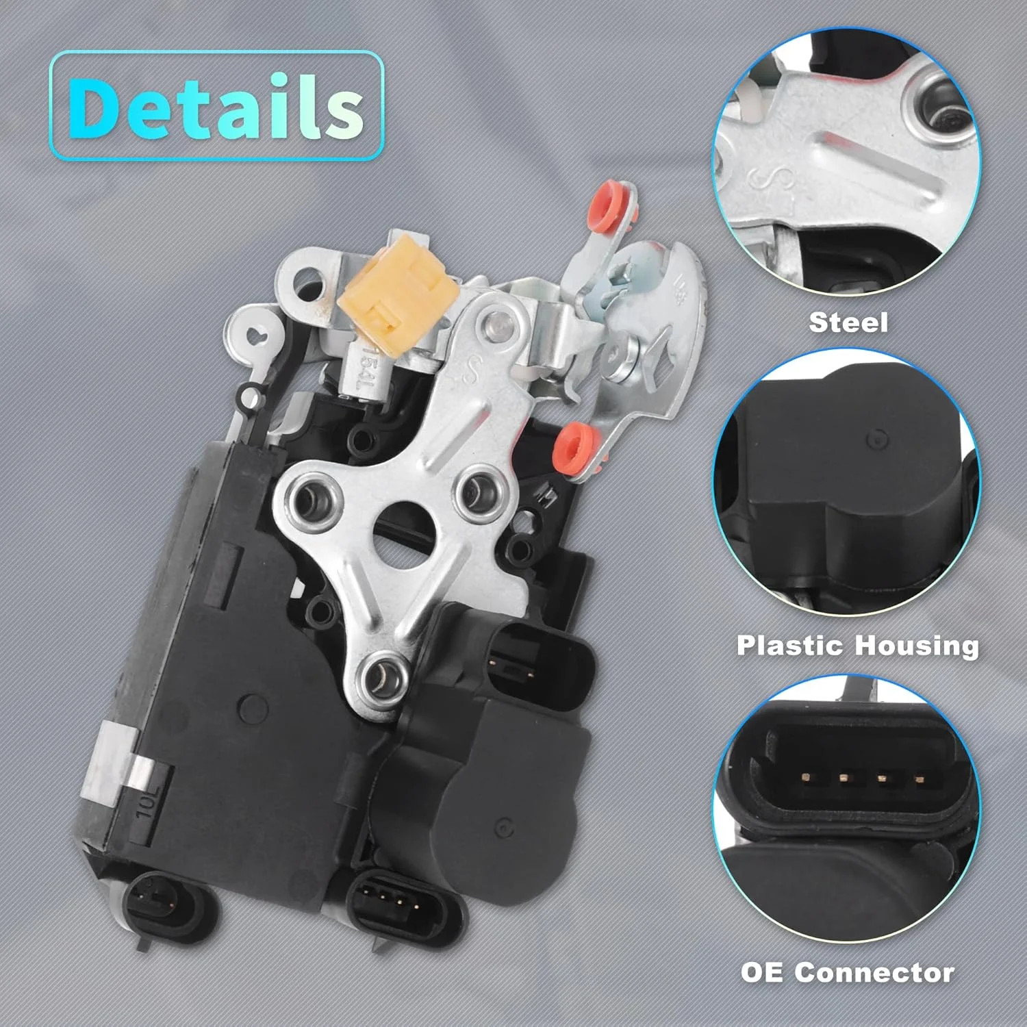 X AUTOHAUX Replacement Front Left Driver Side Power Door Lock Actuator Motor for