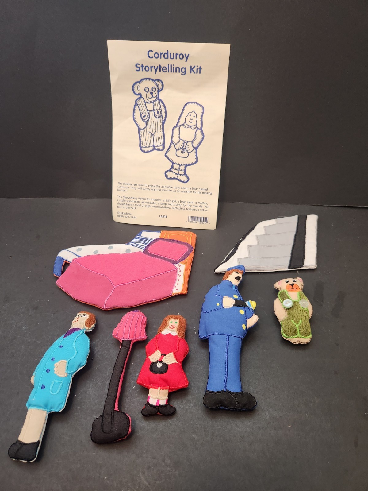 Lakeshore Story Telling kit 1997 Corduroy