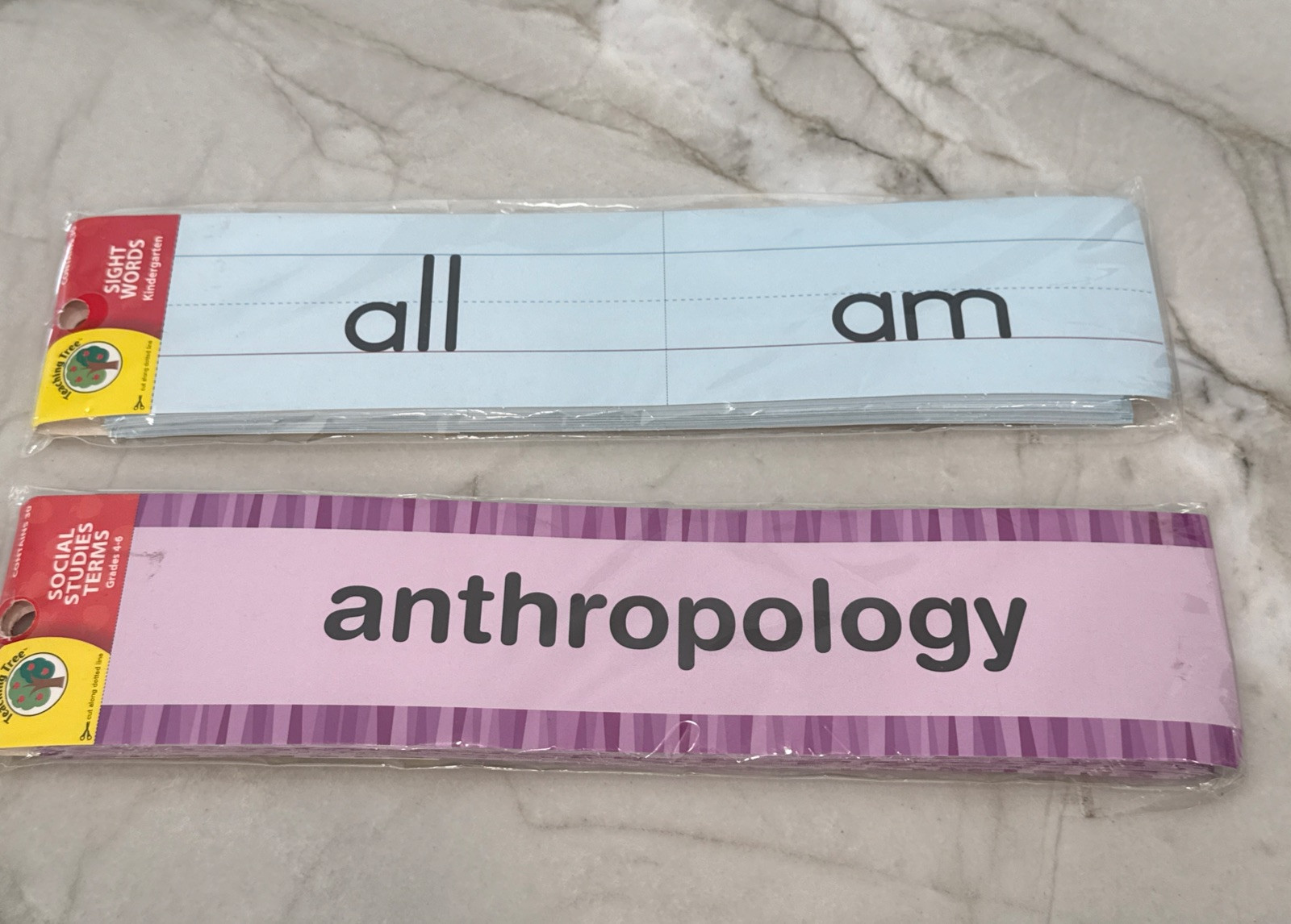 2 Teaching Tree Sight Words K & Social Studies Terms 4-6 Grades