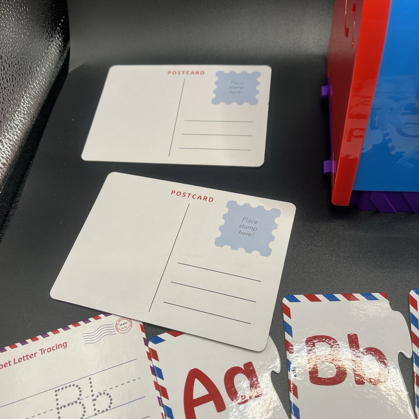 Learning Resources Alphabet Mailbox ABC Letter Puzzles Tracing Writing Preschool