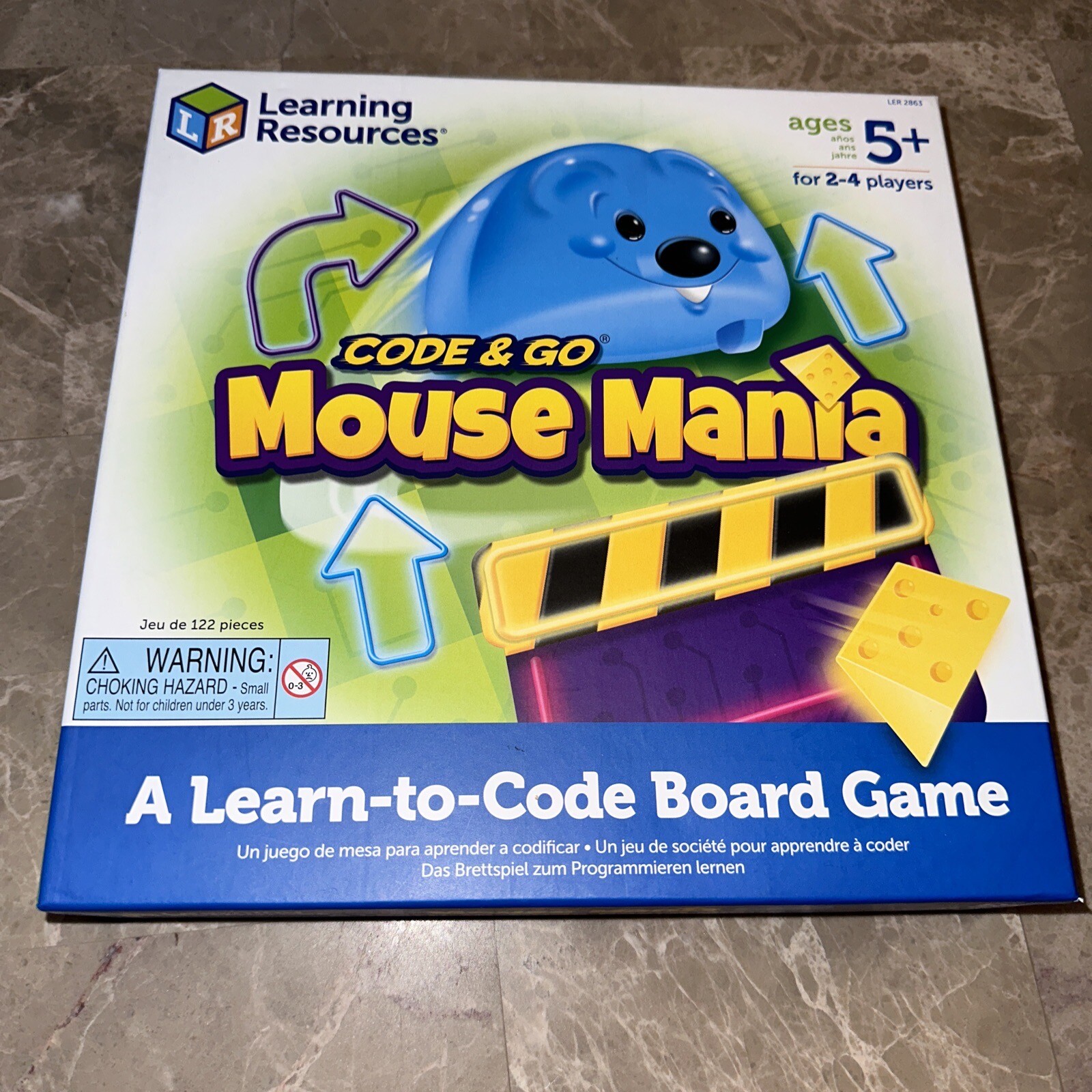 New – Learning Resources Code & Go Mouse Mania Board Game – Ages 5+
