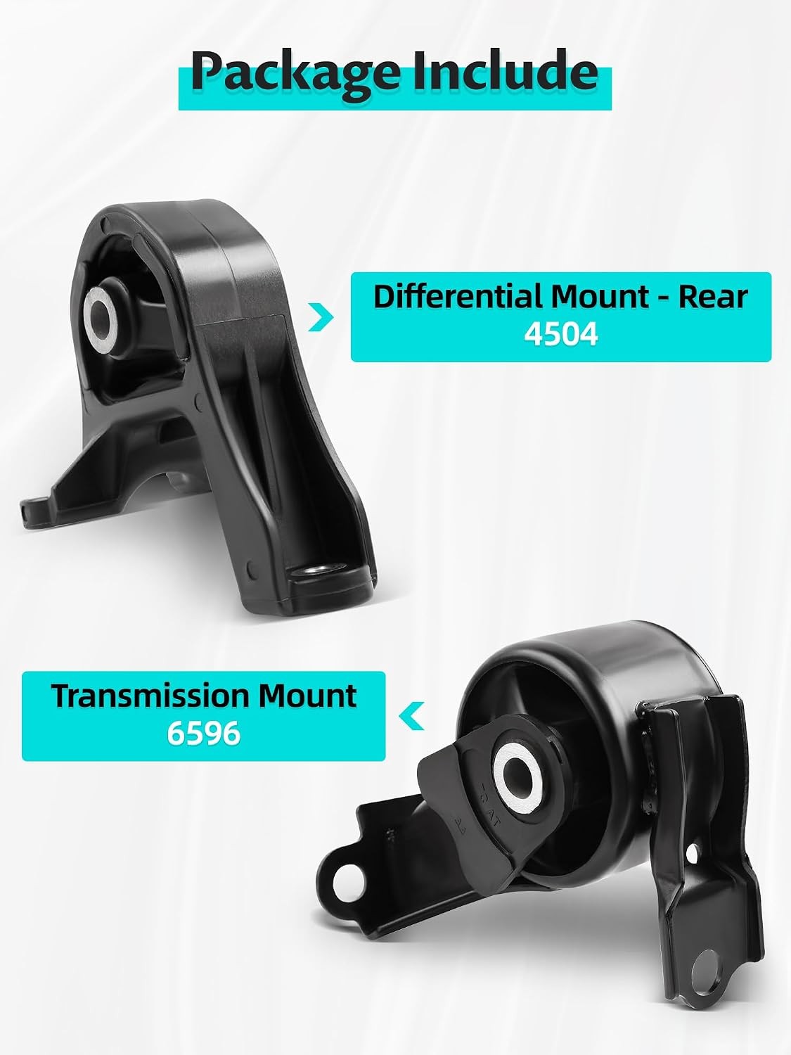 5PCS Engine Motor Mount and Transmission Mount Kits Compatible with 2002-2006