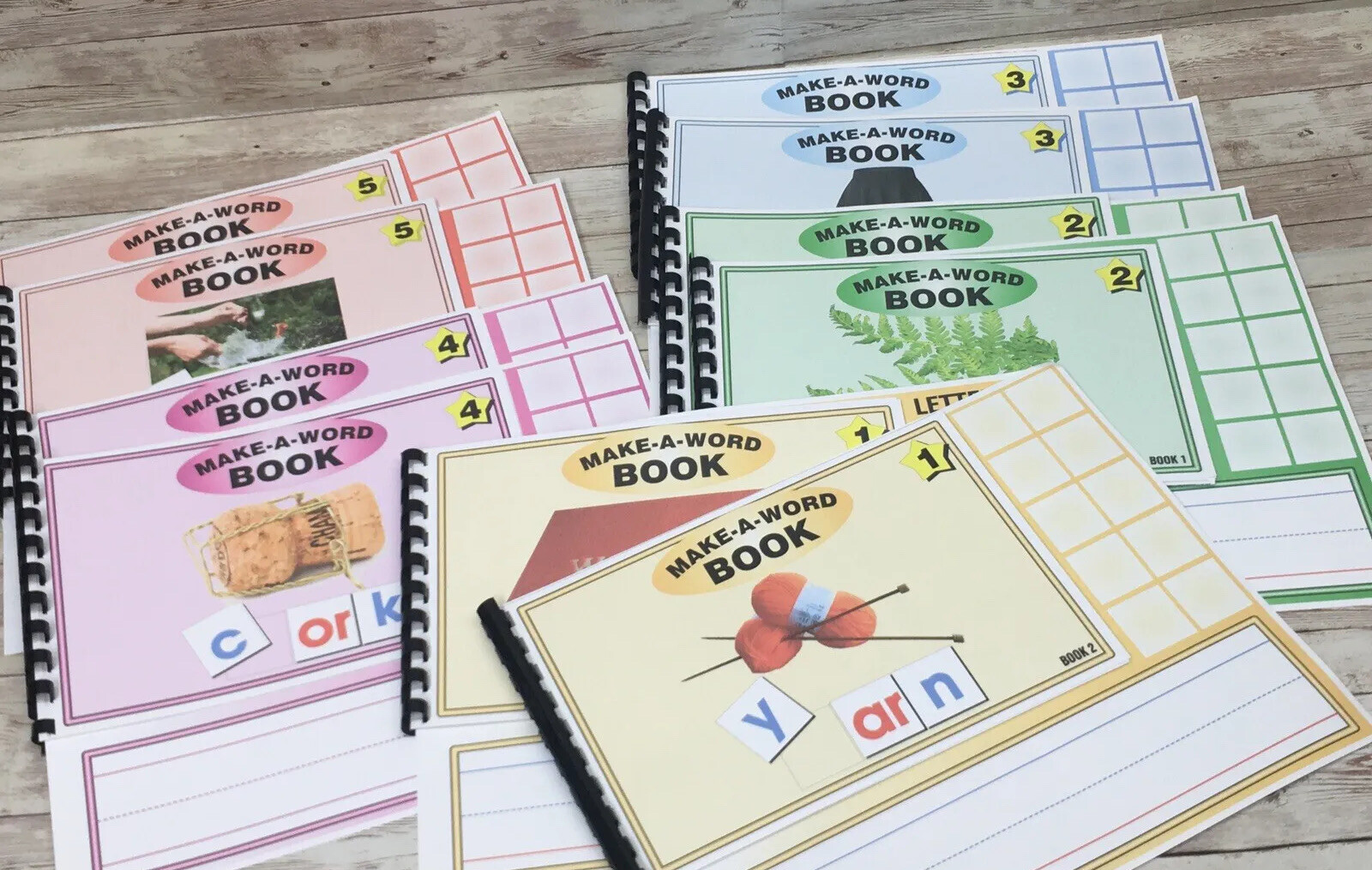 MAKE A WORD – R controlled word – w/ letter tiles – Interactive Learning Bundle