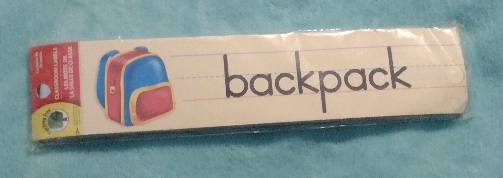 30 classroom labels flash cards NEW FREE SHIPPING