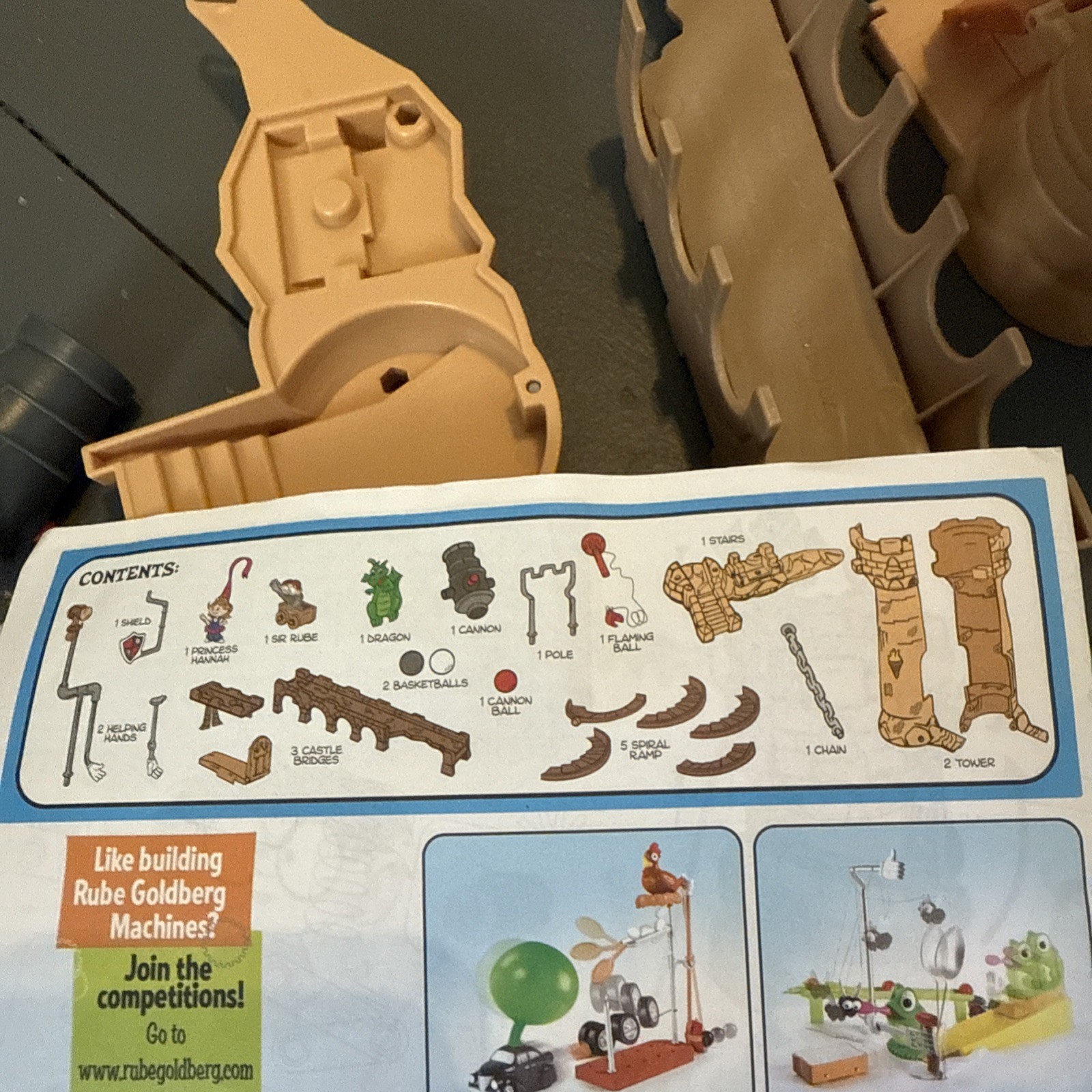 Wonderology Rube Goldberg The Castle Escape Challenge S.T.E.M. STEM no box