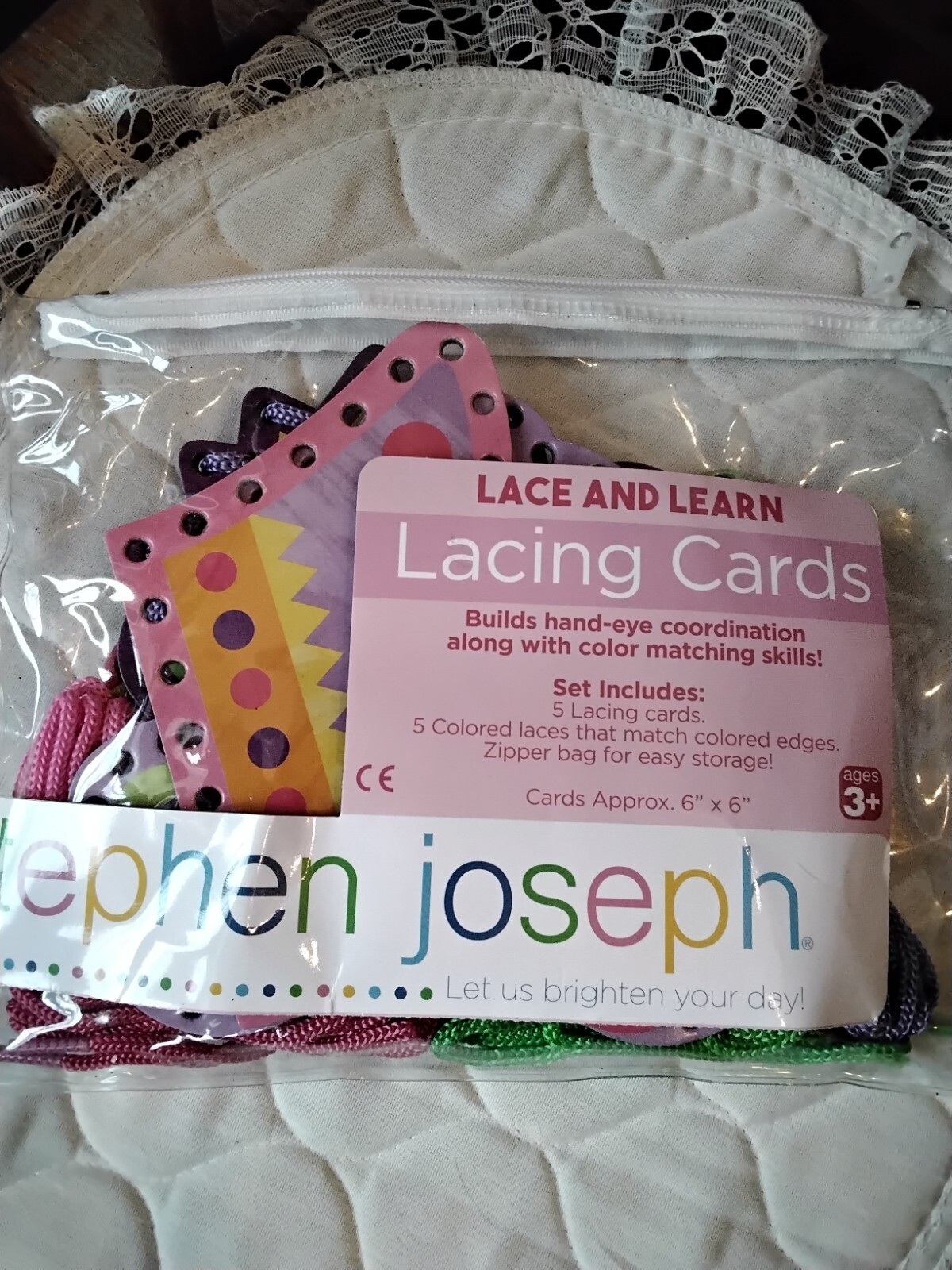 Lacing Cards, Stephen Joseph, Princess