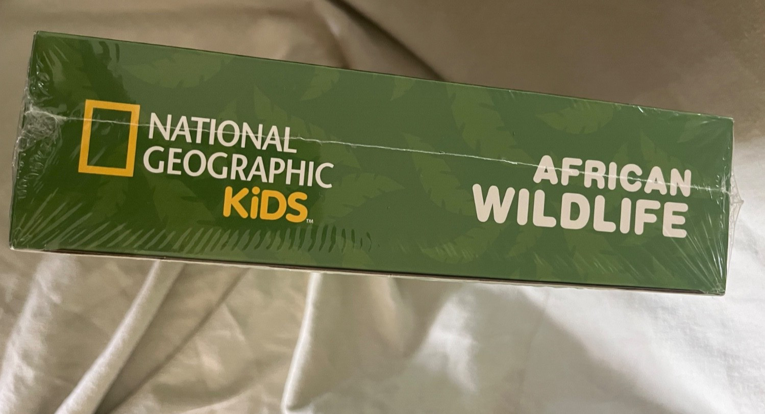 national geographic kids african wildlife 3D puzzel