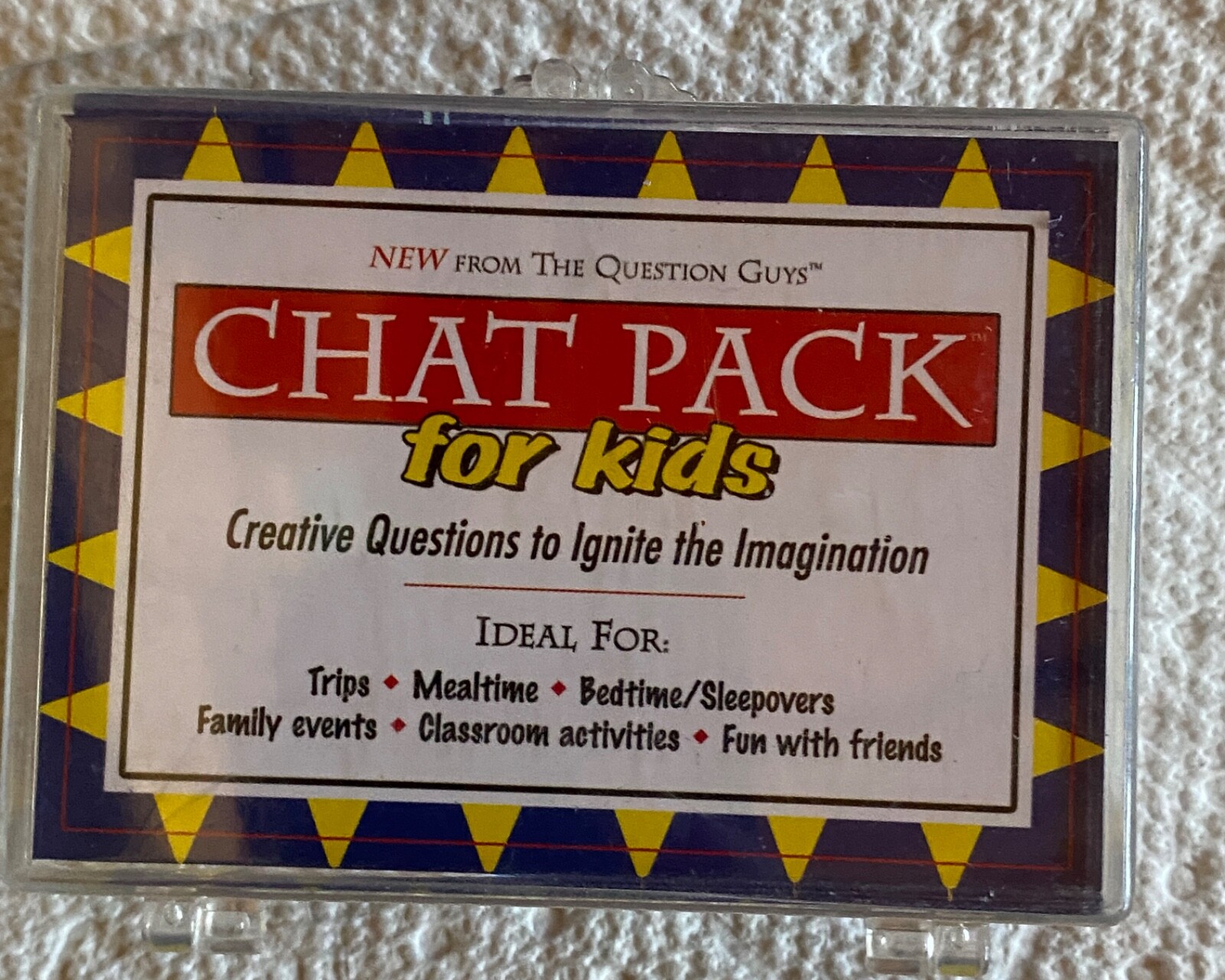 Chat Pack for Kids – 156 Question Cards to Ignite the Imagination& conversation