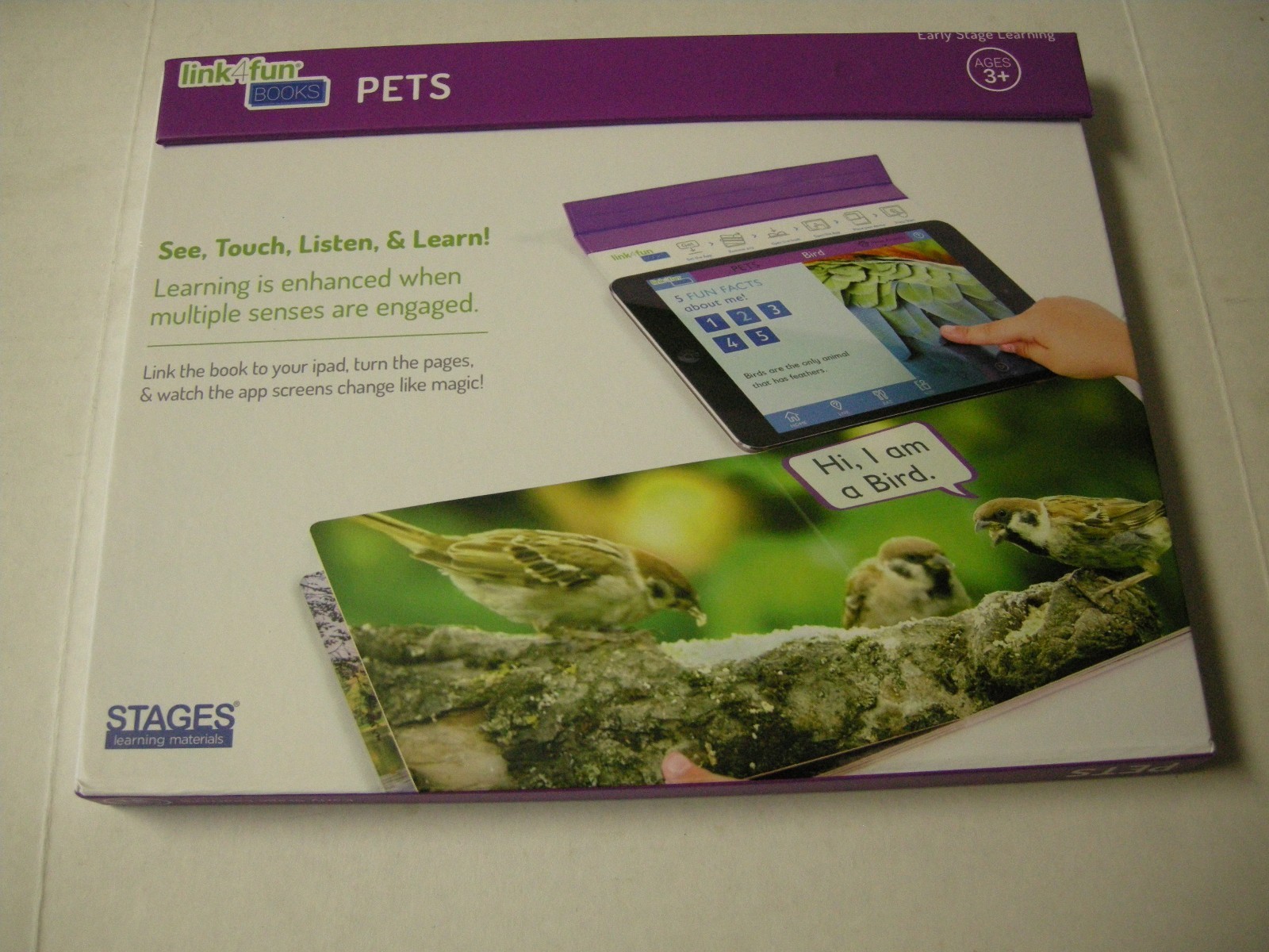 Link4fun Books, Pets, By Bridging Book, Hardcover (2016). Brand New